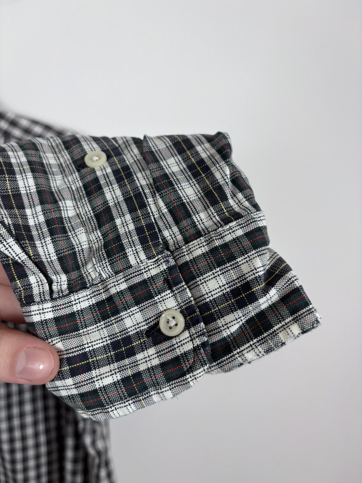 Polo Ralph Lauren Vintage Polo Ralph Lauren Big Shirt Men’s Tartan Plaid Check Size US XL / EU 56 / 4 - 9 Thumbnail