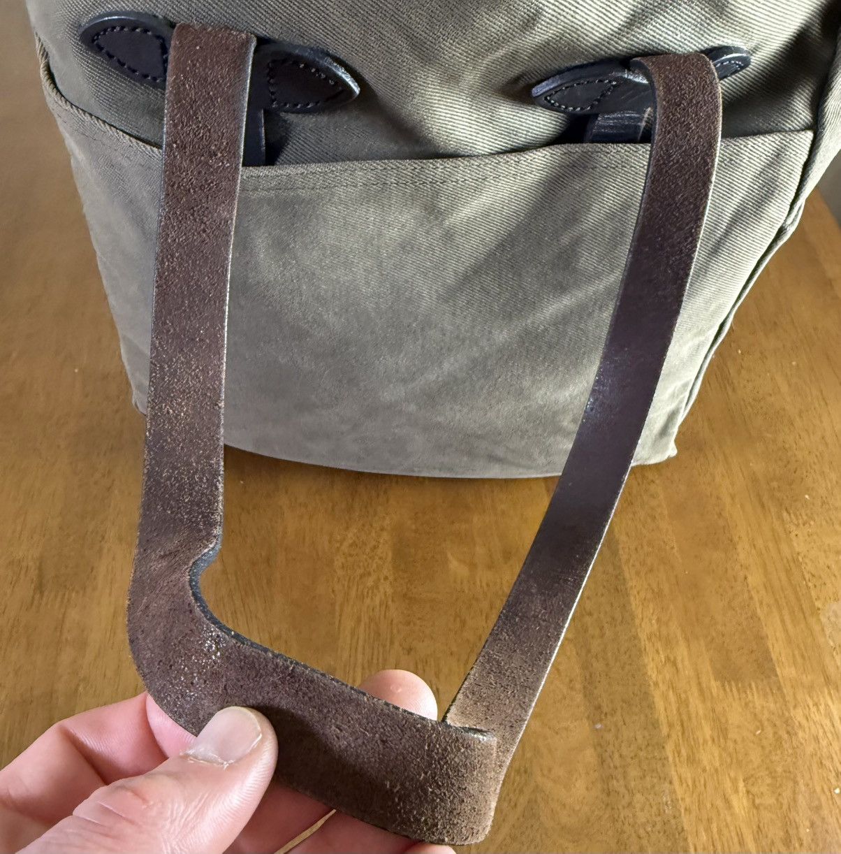Filson Filson 260 Tote Olive Vintage Brown Tag USA Size ONE SIZE - 10 Thumbnail