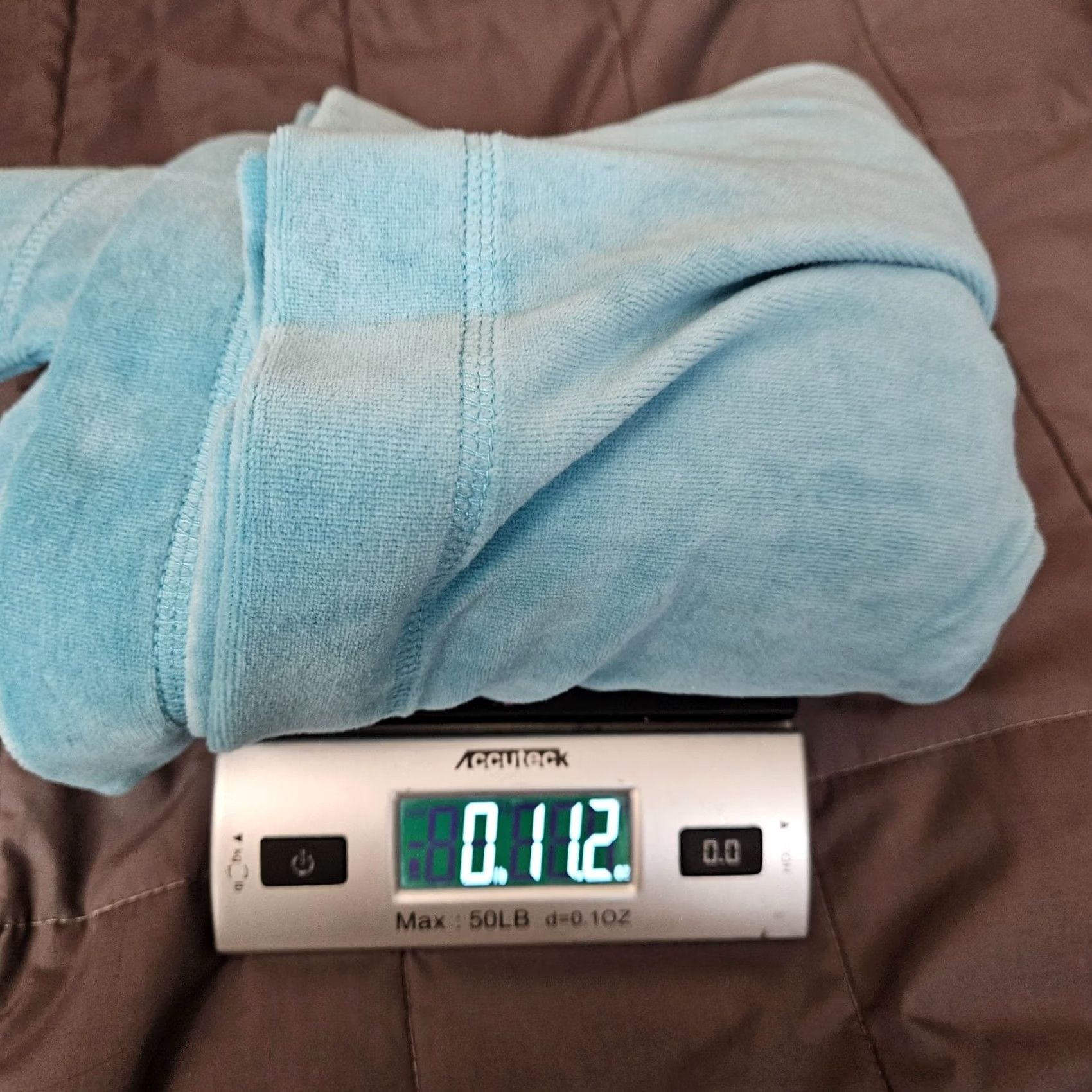 Vintage Appleseed's Women XL Light Aqua Velour Long Sleeve Sweatshirt Pullover Casual Blue White Tags/Label? Size XL / US 12-14 / IT 48-50 - 3 Thumbnail
