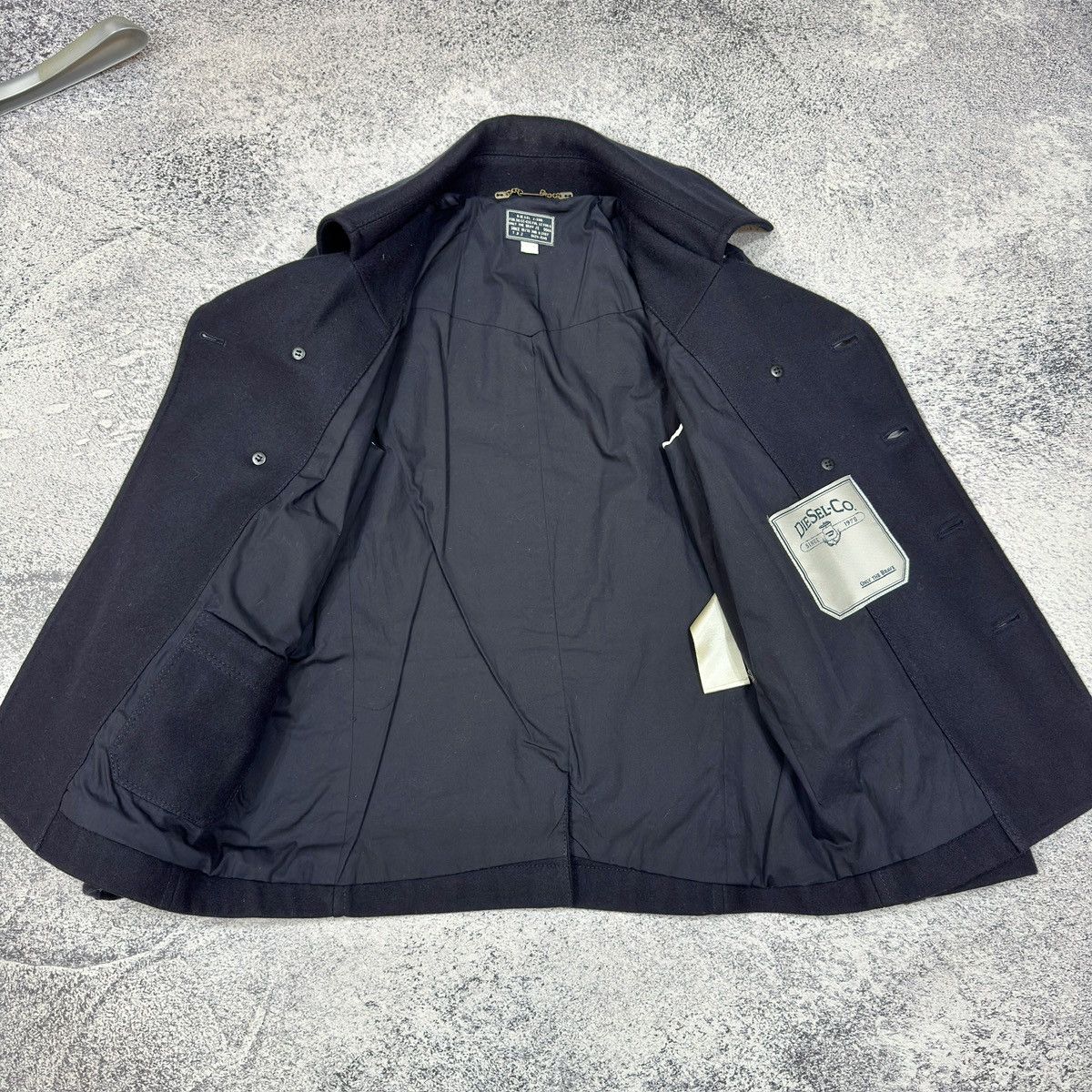 Diesel Diesel mens wool pea coat M size Size US M / EU 48-50 / 2 - 10 Thumbnail