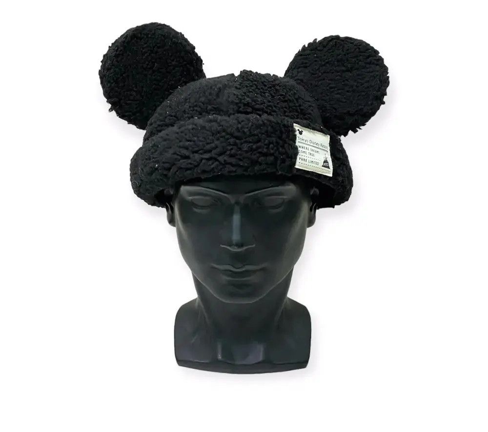 Mickey Mouse Disney Mickey Mouse Fleece Bunny Horn Beanie Hat Size ONE SIZE - 1 Thumbnail