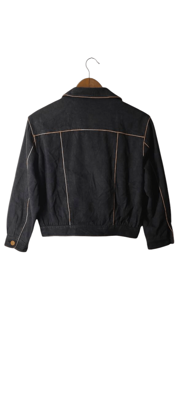 Courreges VINTAGE COUREGES PARIS DOUBLE BREAST DENIM JACKET Size M / US 6-8 / IT 42-44 - 3 Thumbnail