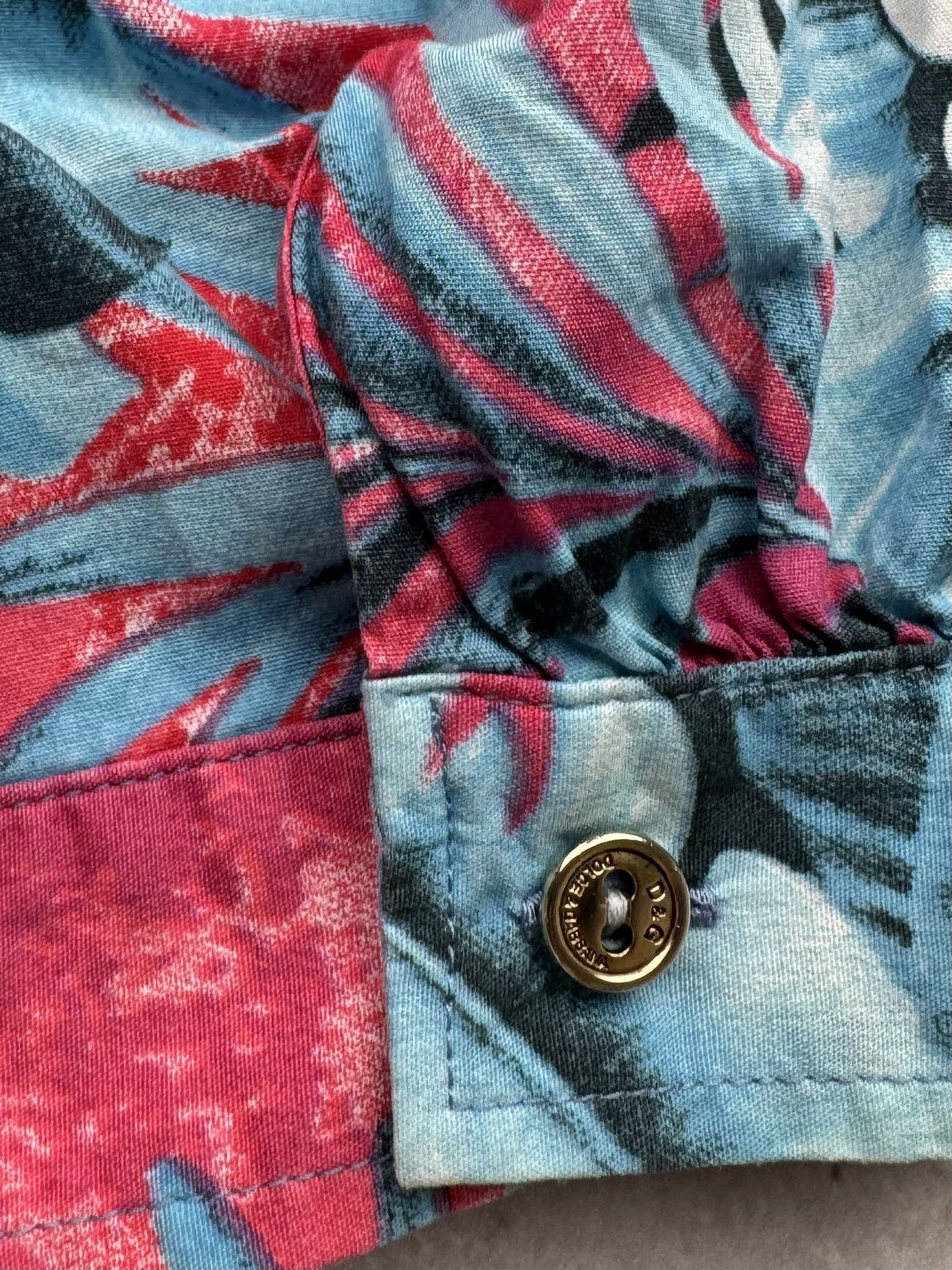 Dolce & Gabbana × Vintage Dolce & Gabbana 2005 Vintage Lace Hawaiian Shirt Size M / US 6-8 / IT 42-44 - 11 Thumbnail