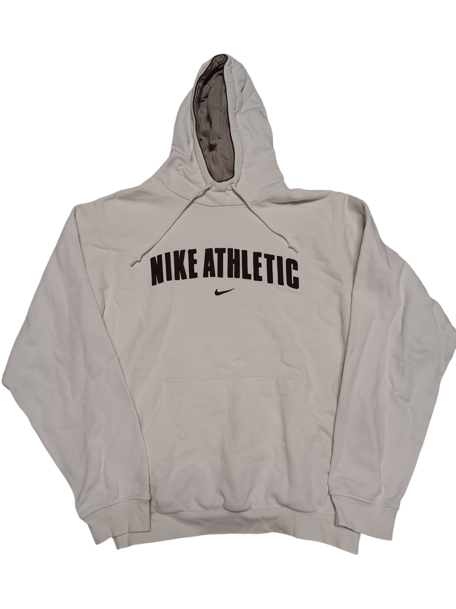 Nike Nike athletic vintage 00-s hoodie oversize embroidered logo Size US S / EU 44-46 / 1 - 1 Thumbnail