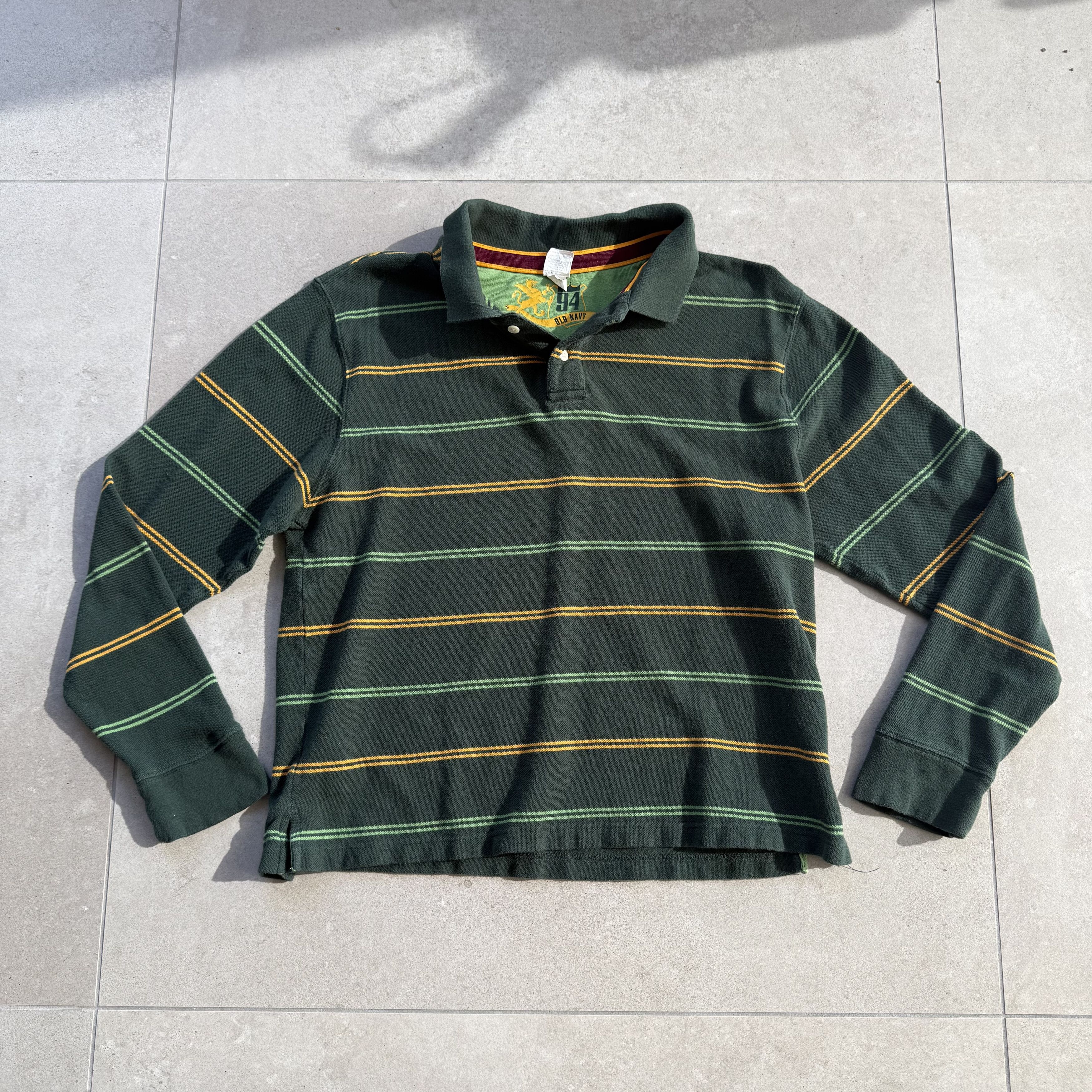 Old Navy Vintage Y2K Old Navy Rugby Polo Size US L / EU 52-54 / 3 - 1 Thumbnail