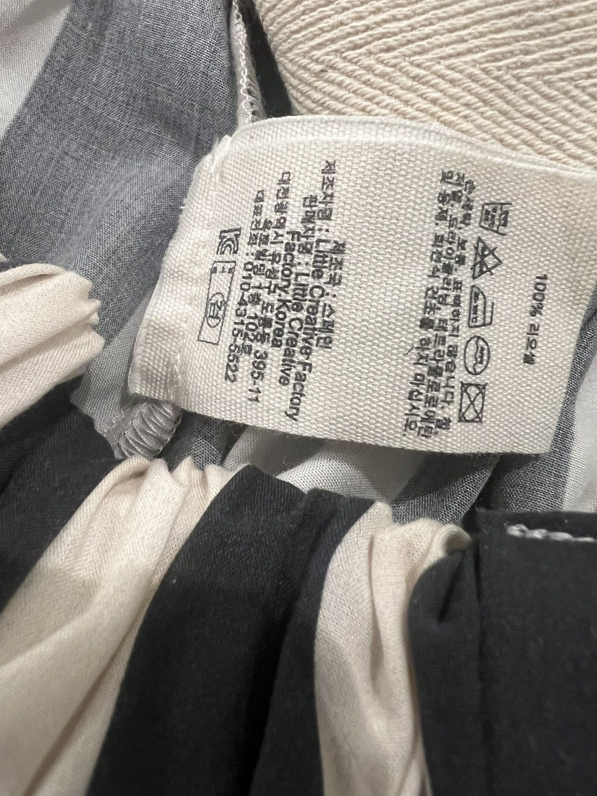Vintage Muse Stripe Set Wide Pants 100% Lyocell Size 30" / US 8 / IT 44 - 5 Thumbnail