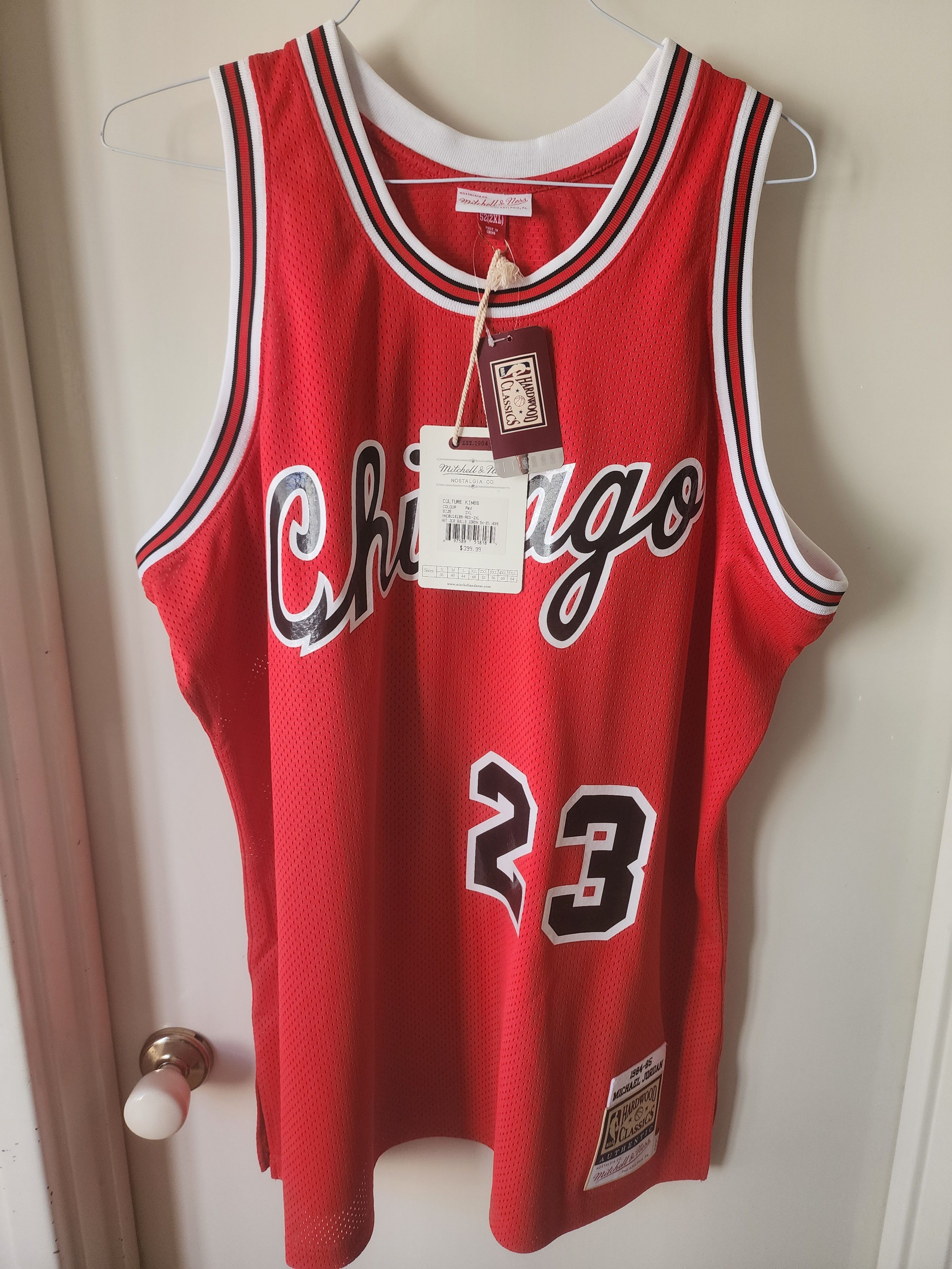 Mitchell & Ness Michael Jordan Bulls '84-'85 Mitchell & Ness NBA Jersey Size US XXL / EU 58 / 5 - 1 Thumbnail