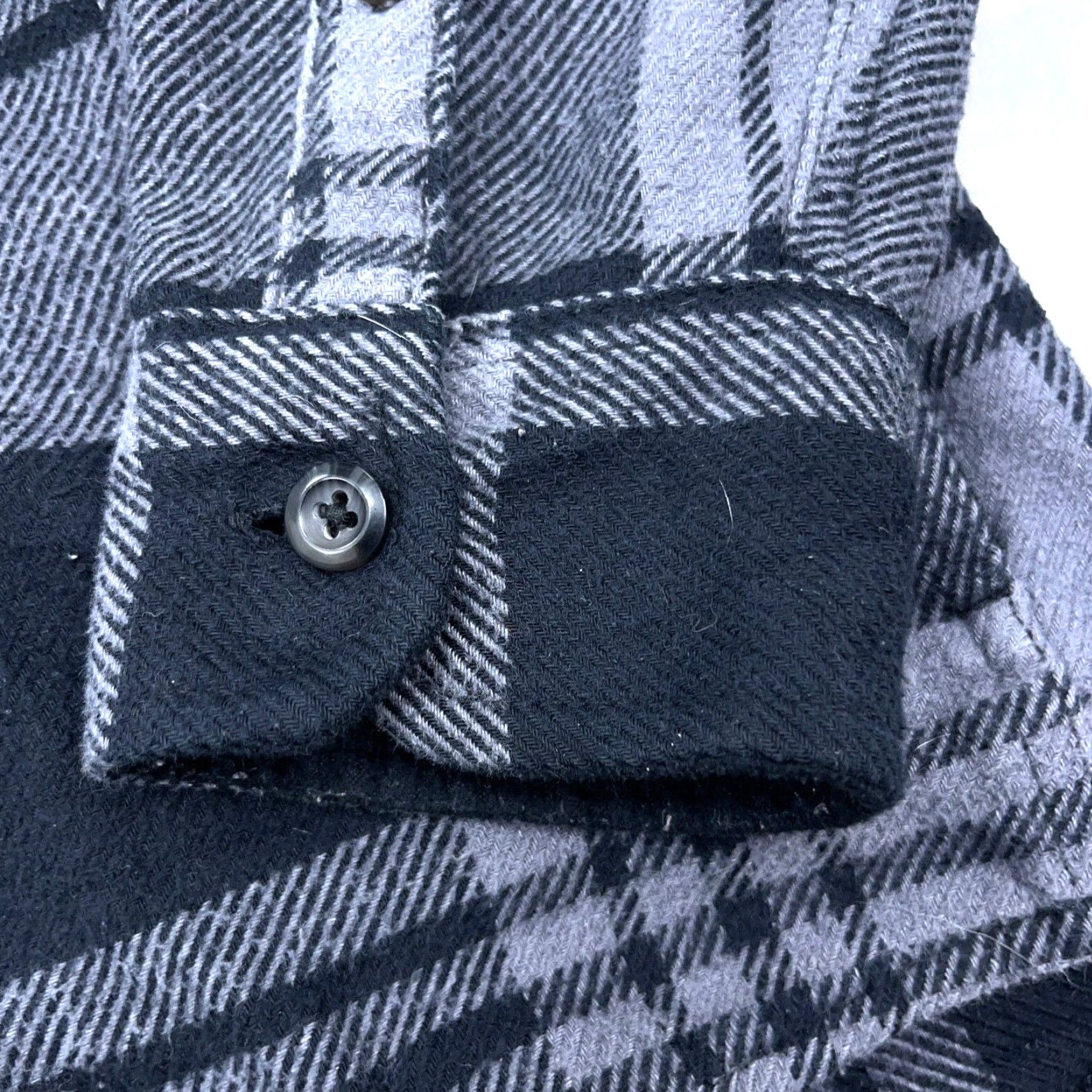 Orvis Orvis Button-Up Shacket Men Medium Black Plaid Heavy Flannel Shirt Jacket Button Up Size US M / EU 48-50 / 2 - 3 Thumbnail