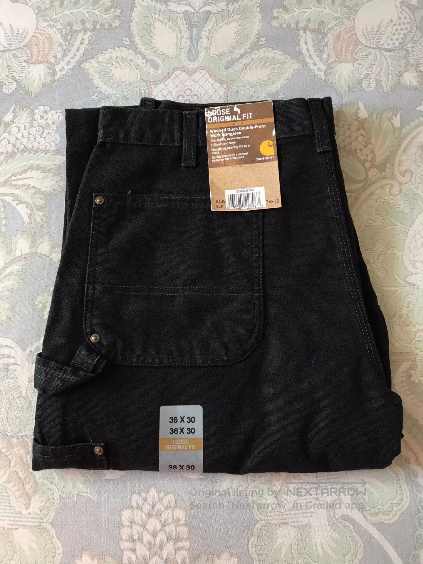 Carhartt Carhartt B136 Work Pants W36L30. Size US 36 / EU 52 - 1 Thumbnail