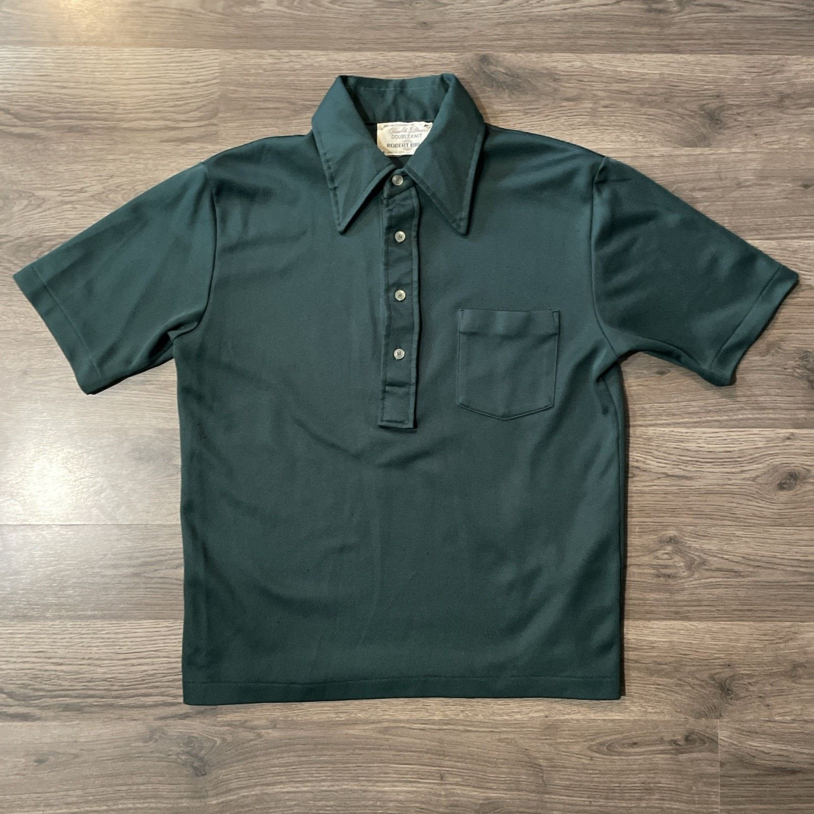 Robert Bruce Vtg 70s Arnold Palmer by Robert Bruce Polo Shirt Medium M Size US M / EU 48-50 / 2 - 1 Thumbnail