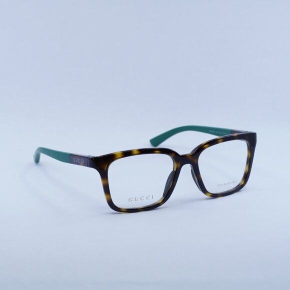 Gucci Gucci GG1738O 003 Eyeglasses Havana/Green - Lowest Price! Size ONE SIZE - 9 Thumbnail