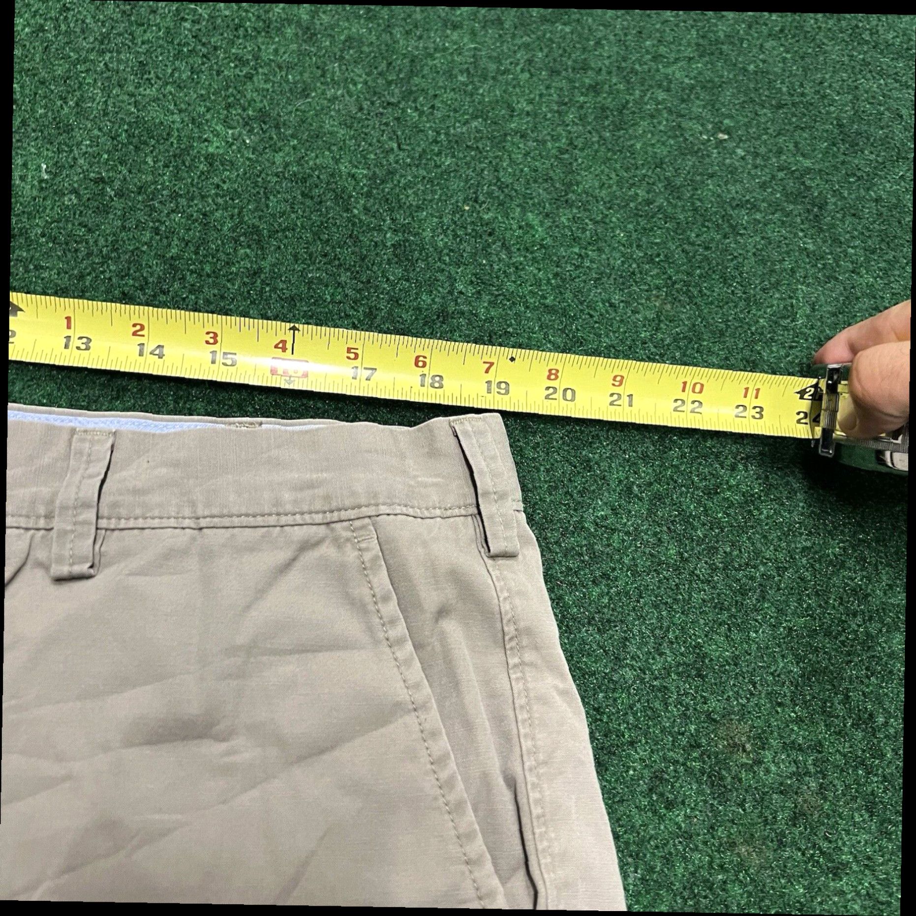 J.Crew J Crew Shorts Mens 38 Beige Stretch Chino Flat Front 10.5 Inseam Preppy Size US 38 / EU 54 - 6 Thumbnail
