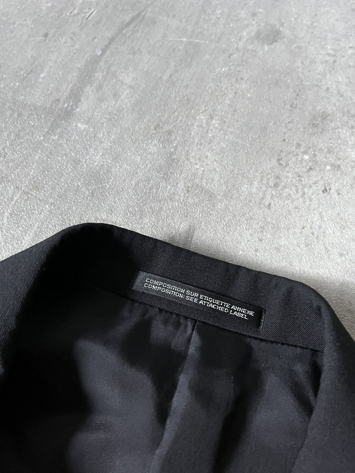 Yohji Yamamoto Vintage Yohji Yamamoto runway black blazer very rare Size US M / EU 48-50 / 2 - 5 Thumbnail