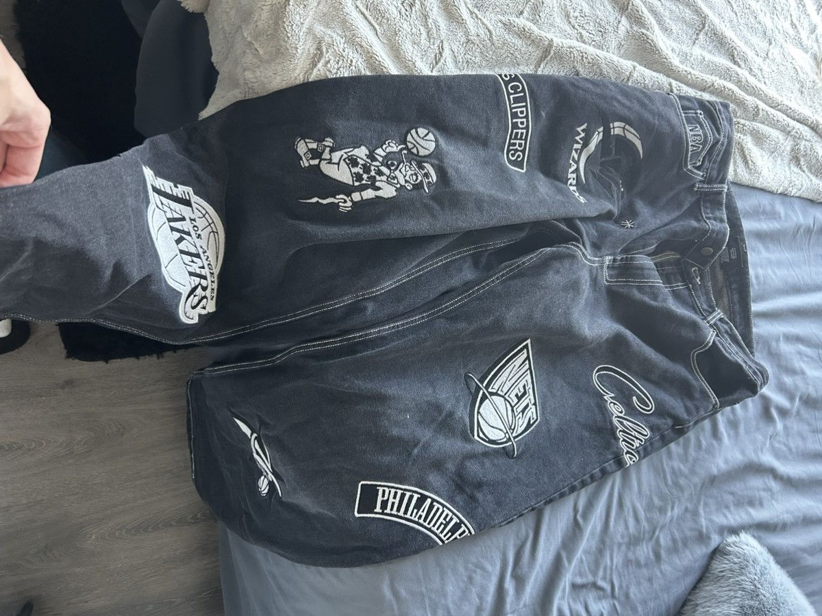 NBA NBA Embroidered baggy denim Size US 36 / EU 52 - 8 Thumbnail