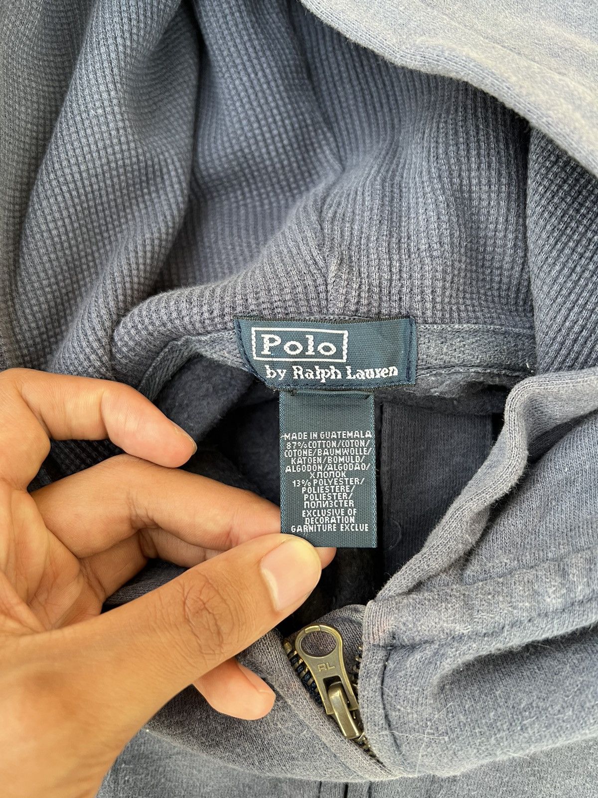 Polo Ralph Lauren Vintage Polo Ralph Lauren Big Pony Zip Up Hoodie Size US S / EU 44-46 / 1 - 6 Thumbnail