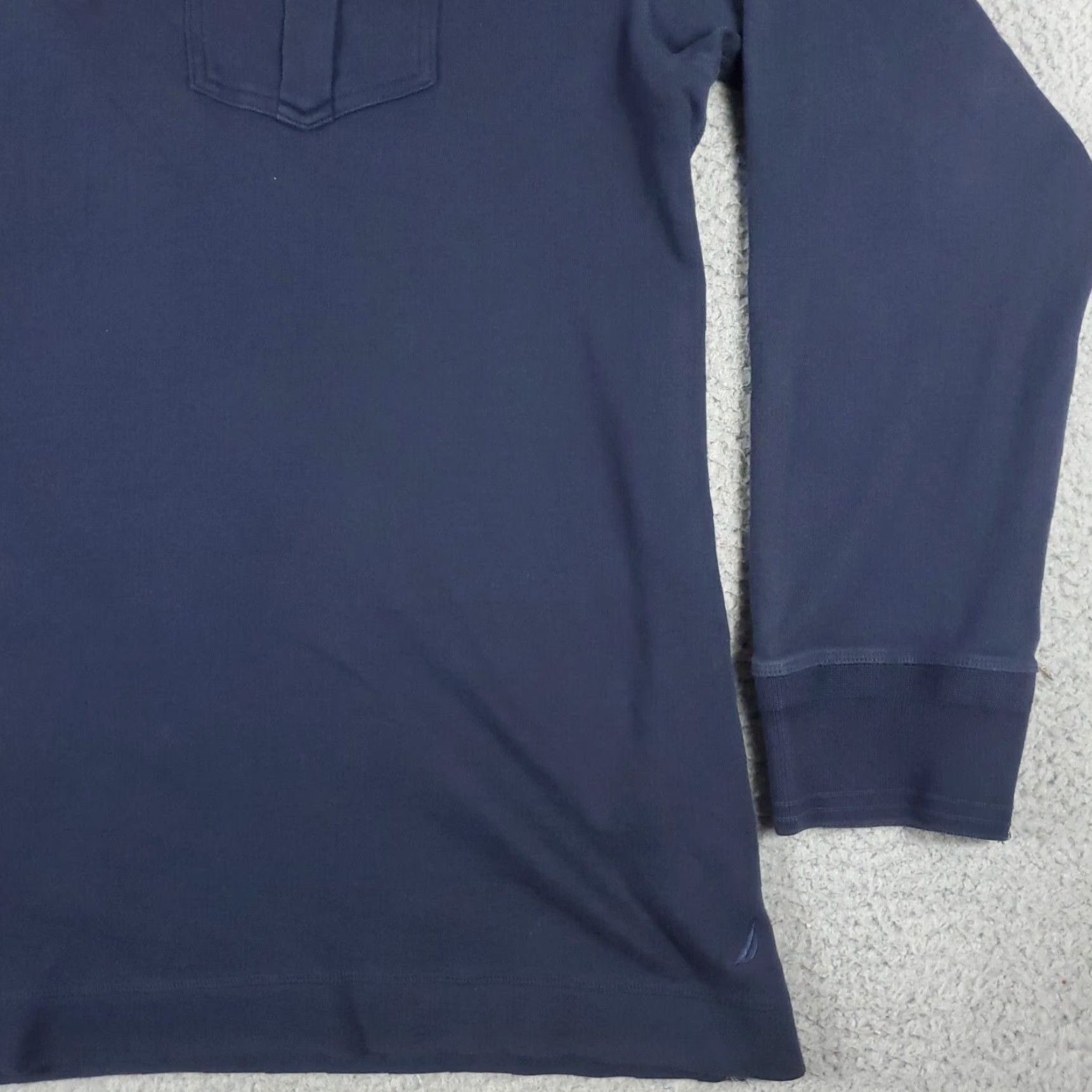 Nautica VINTAGE Nautica Blue Pullover Sweater 1/4 Zip Casual Knit All Seasons Size 2XL Size US XXL / EU 58 / 5 - 4 Thumbnail