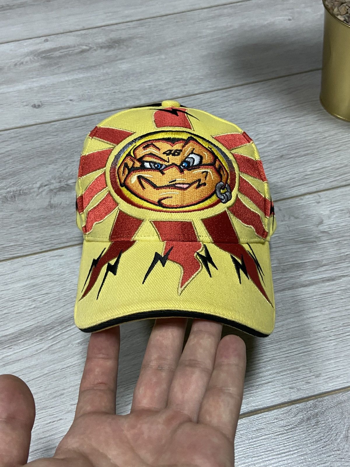 Formula 1 Vintage Daring Valentino Rossi 46 “Sun and Moon” Cap Size ONE SIZE - 5 Thumbnail
