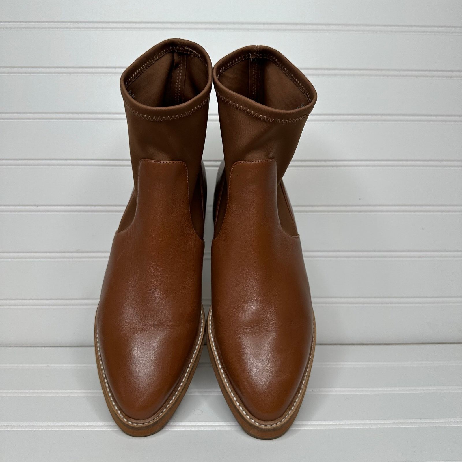 Cole Haan Cole Haan Women's Chelsea Booties brown leather Grand 0S 7 Size US 7 / IT 37 - 3 Thumbnail