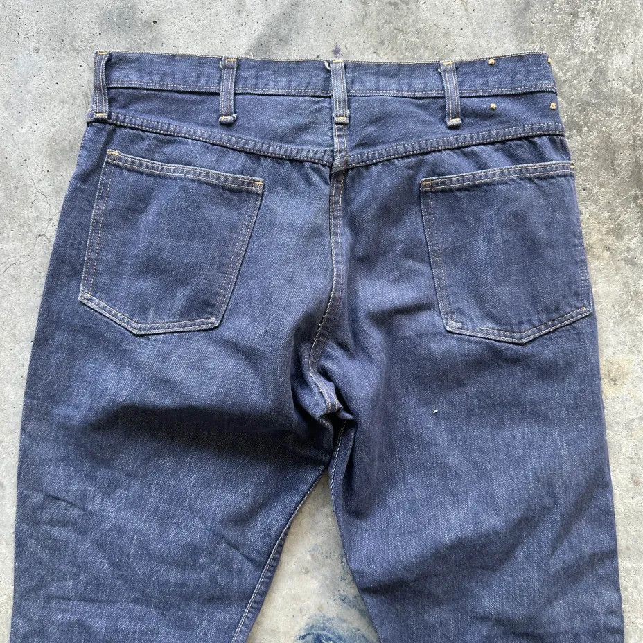 Other Vintage 60s Montgomery Ward Denim Jeans Size 34x31 Size US 34 / EU 50 - 7 Thumbnail