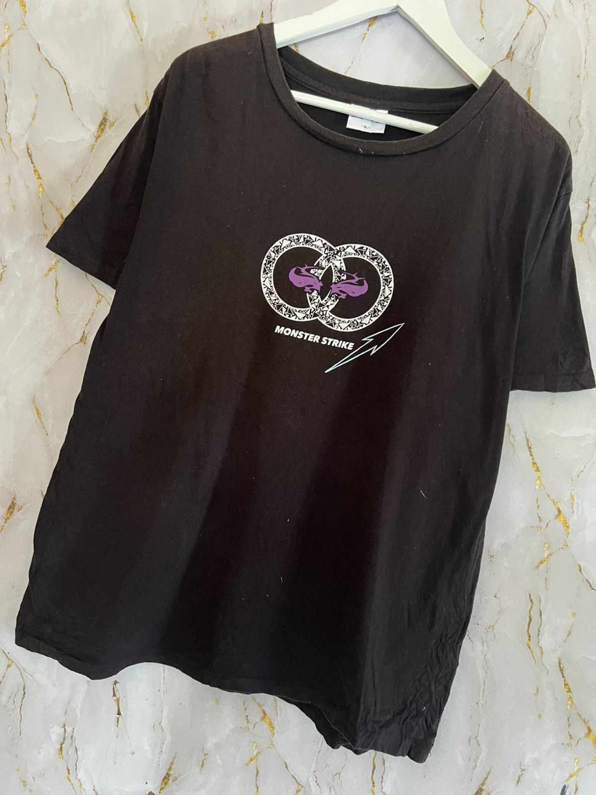 Anime Vintage Japanese Anime Graphic Tee Black – Harajuku Size US XXL / EU 58 / 5 - 5 Thumbnail