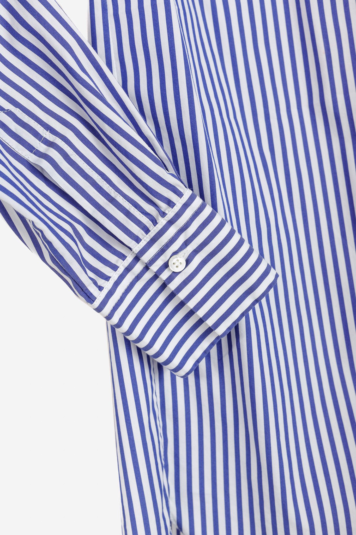 Brunello Cucinelli Brunello Cucinelli AW/16 Striped Monili-Bead Shirt Size M / US 6-8 / IT 42-44 - 8 Thumbnail