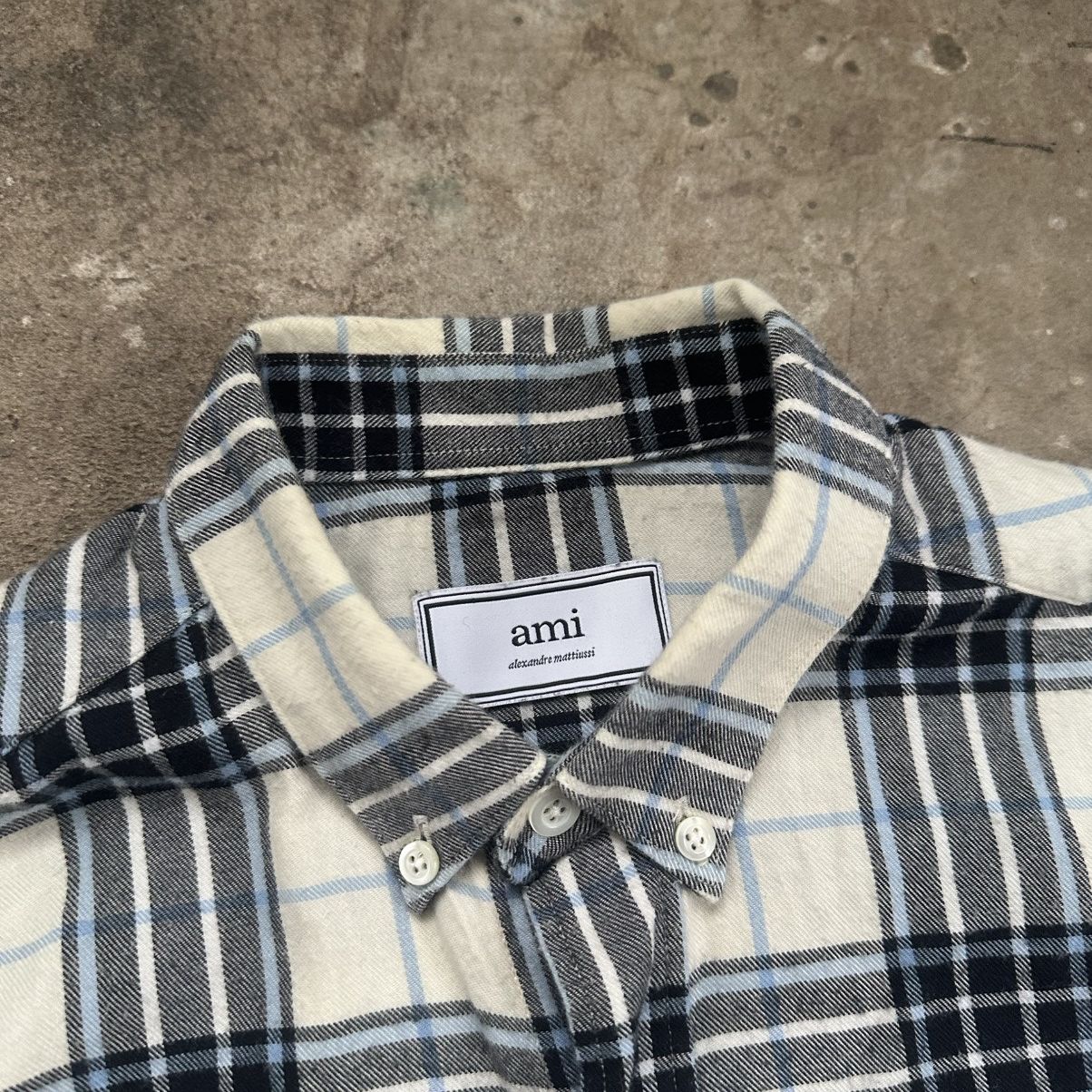 AMI AMI flannel checked shirt Size US M / EU 48-50 / 2 - 3 Thumbnail