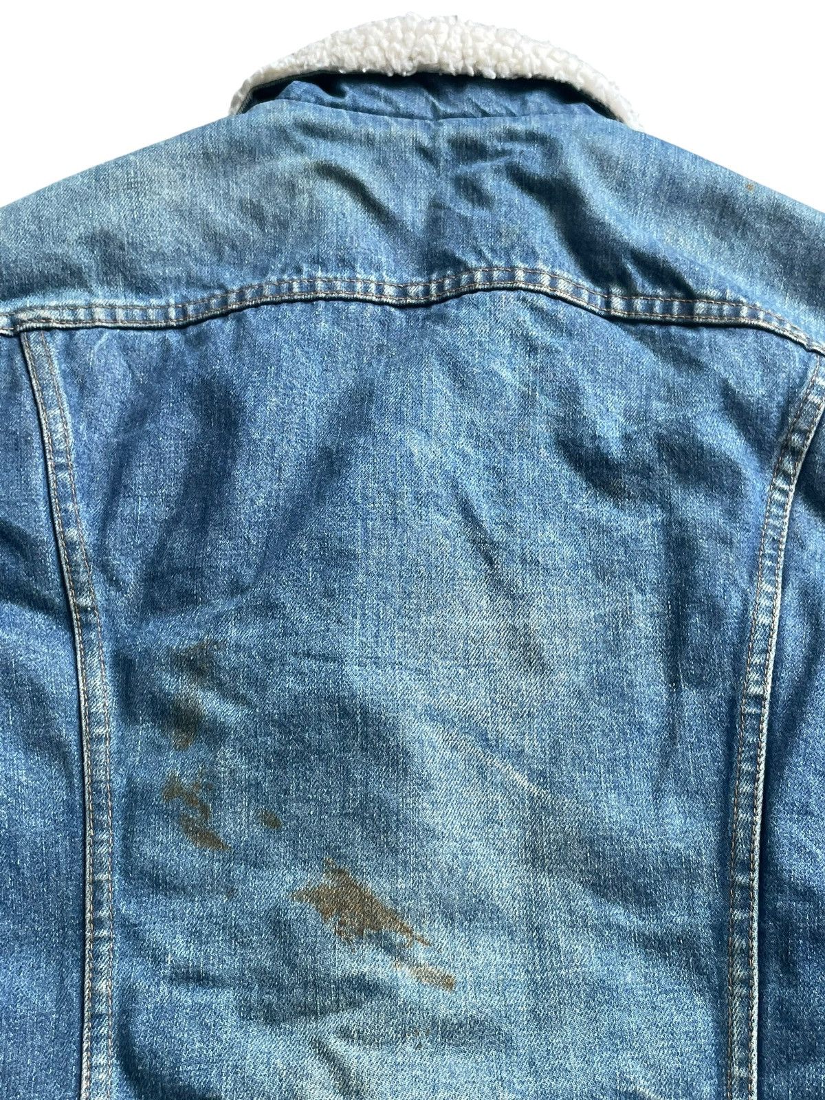 Levi's Vintage 70’s Levis 70605 Sherpa Denim Jacket Size US M / EU 48-50 / 2 - 8 Thumbnail