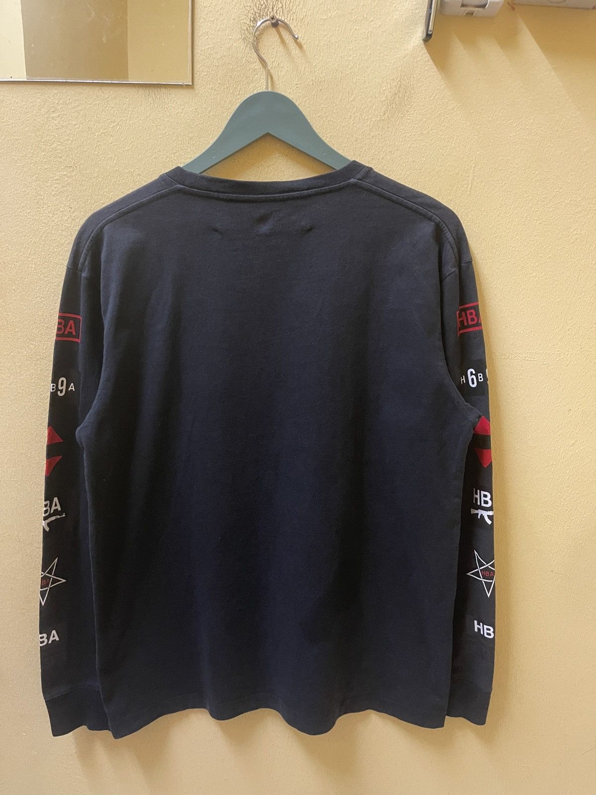 Hood By Air HBA SS15 Satan Star AK47 Print Long sleeve shirt Size US S / EU 44-46 / 1 - 6 Thumbnail