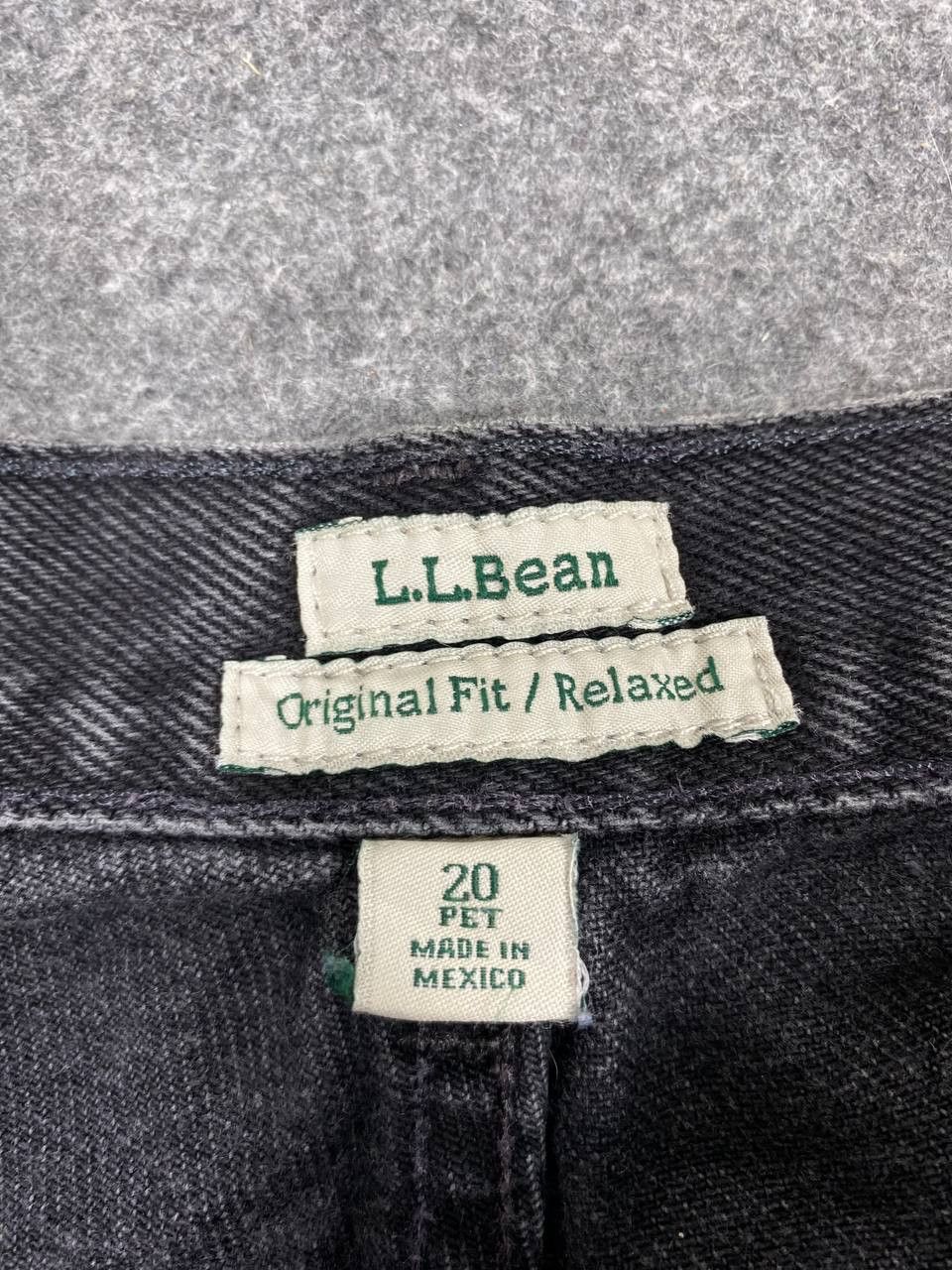 L.L. Bean vintage 90s LL bean baggy denim nice design Size US 38 / EU 54 - 8 Thumbnail