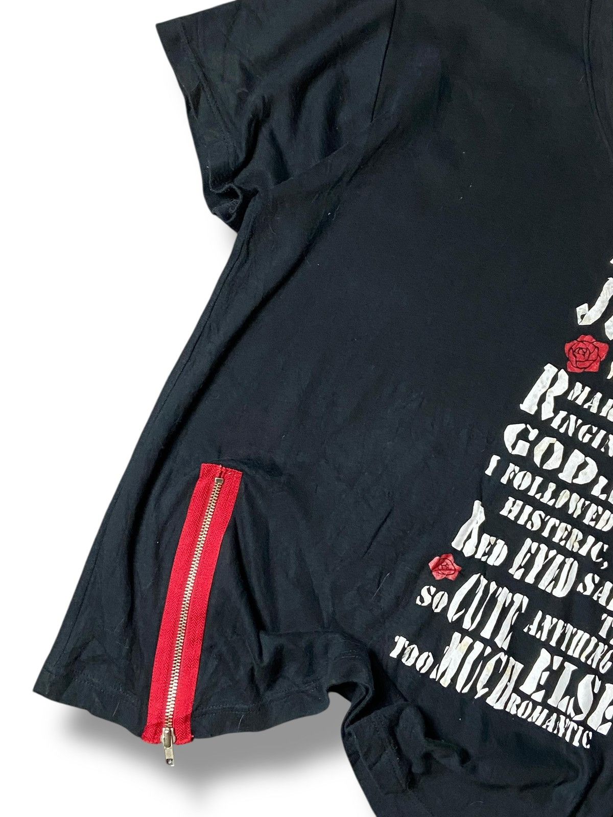 Seditionaries Punk Vorable Poems Printed Tees (143) Size US L / EU 52-54 / 3 - 6 Thumbnail