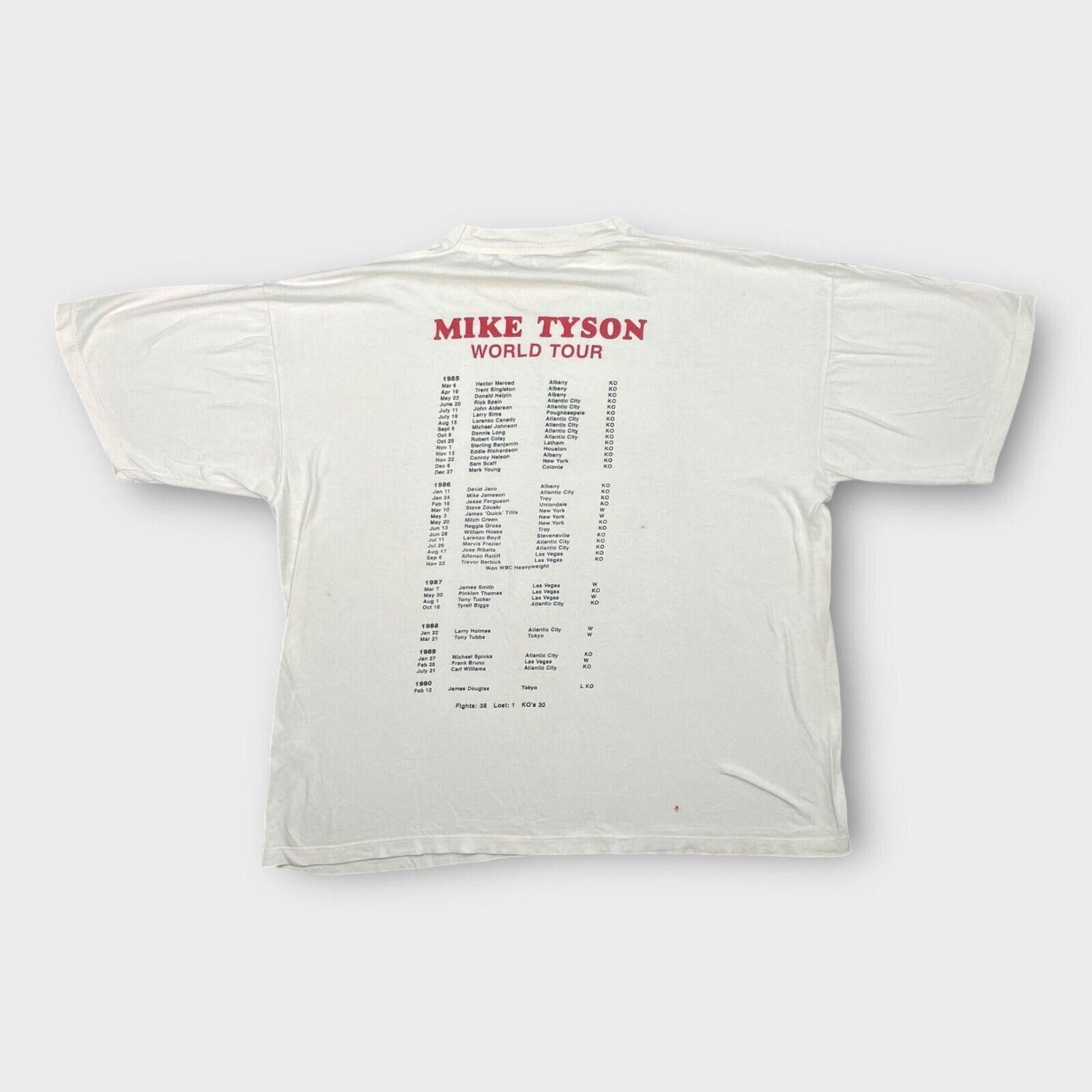 Designer Vintage 1990 Mike Tyson Rap Tee Size US L / EU 52-54 / 3 - 2 Thumbnail
