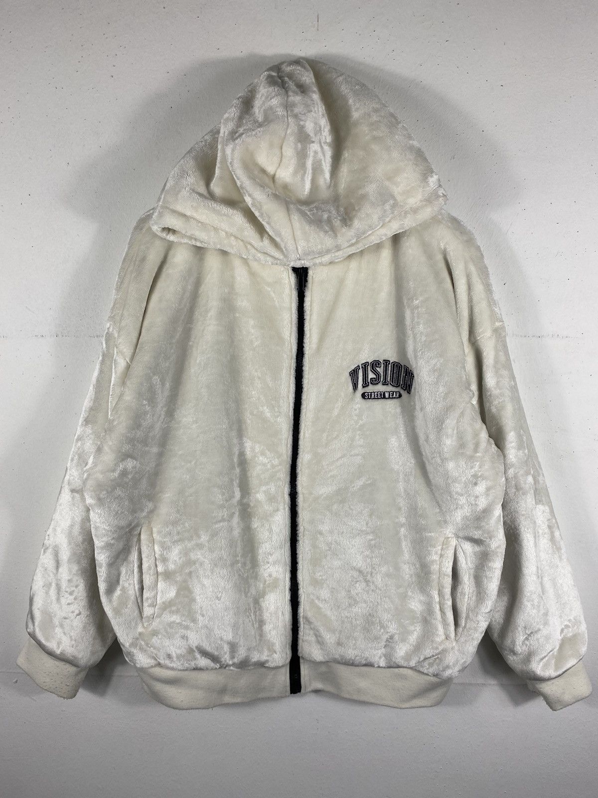 Vision Streetwear VISION STREET WEAR Eco Fur Hooded Blouson Size US L / EU 52-54 / 3 - 7 Thumbnail