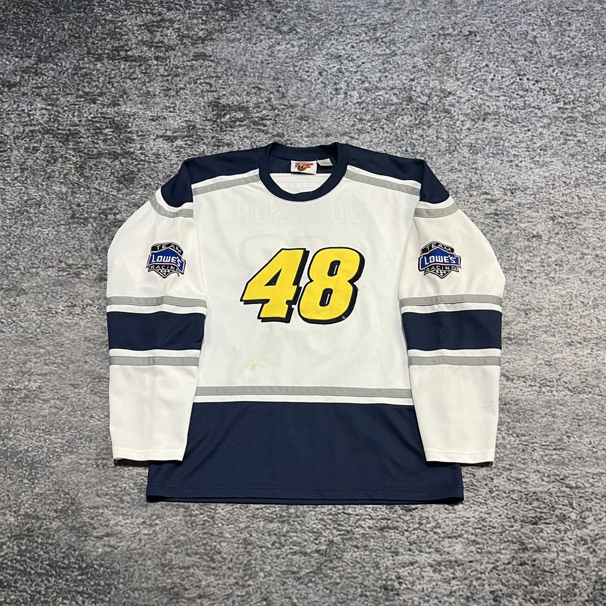 Winners Circle VINTAGE JIMMIE JOHNSON LOWE'S NASCAR RACING JERSEY MEDIUM Size US M / EU 48-50 / 2 - 1 Thumbnail