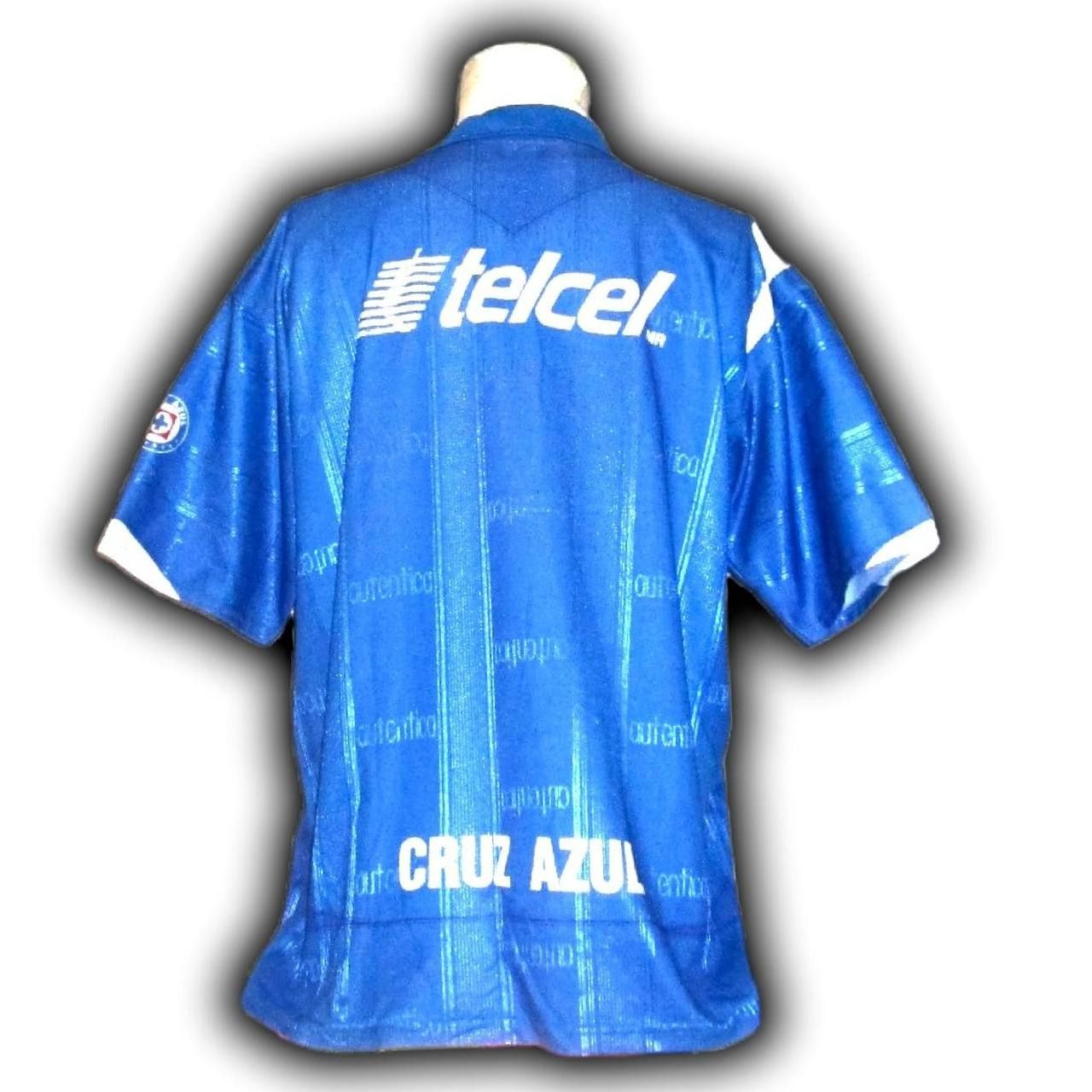 Coca Cola Cruz Azul 2000 2001 Home Shirt Jersey Size US L / EU 52-54 / 3 - 2 Thumbnail