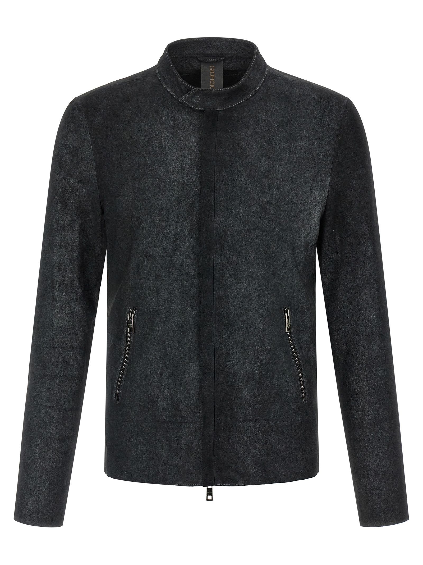 Giorgio Brato Stretch biker jacket Size US XXL / EU 58 / 5 - 1 Thumbnail