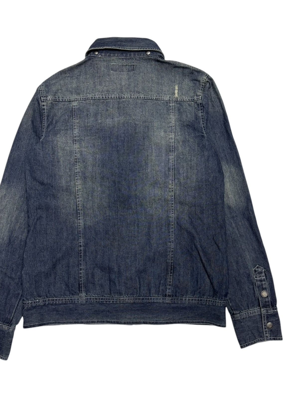 Hysteric Glamour 🔥IN THE ATTIC DISTRESSED DENIM JACKET Size US M / EU 48-50 / 2 - 9 Thumbnail