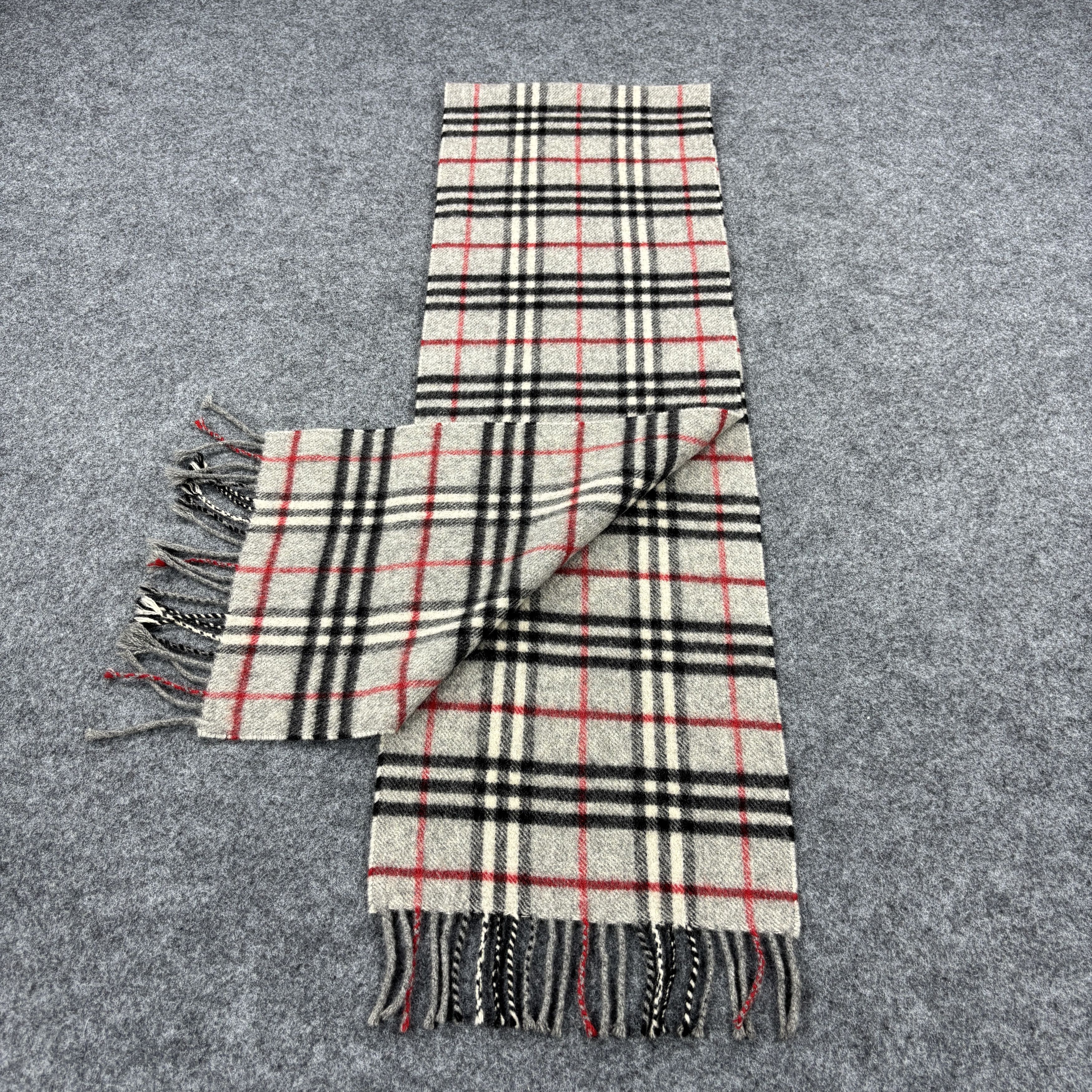Burberry × Vintage GF10720 Burberry Scarf Neck Wear Muffler Nova Check Size ONE SIZE - 6 Thumbnail