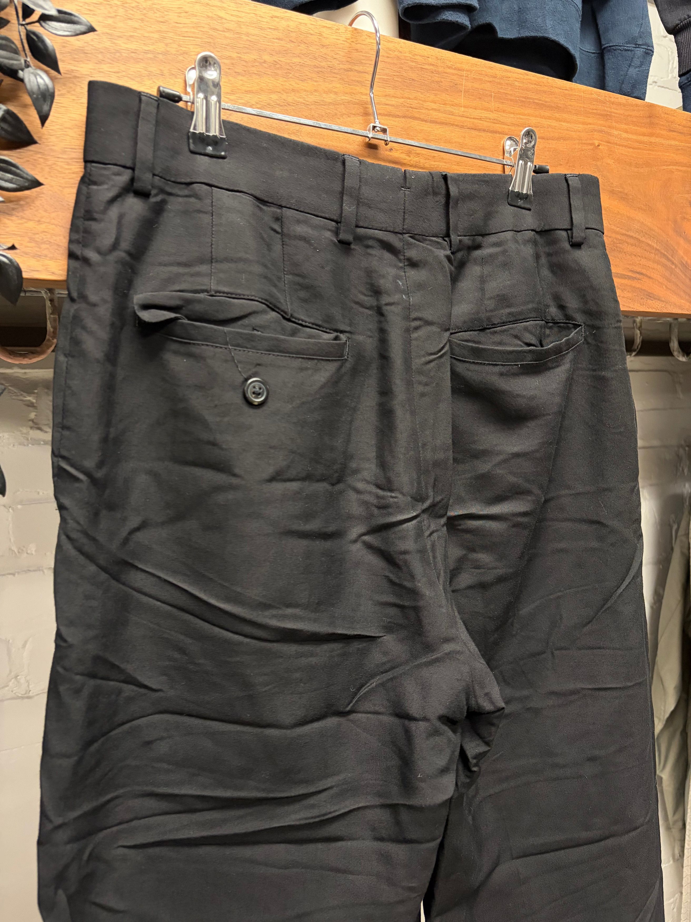 Ann Demeulemeester Ann Demeulemeester Lightweight Wide Leg Trousers Size US 30 / EU 46 - 5 Thumbnail