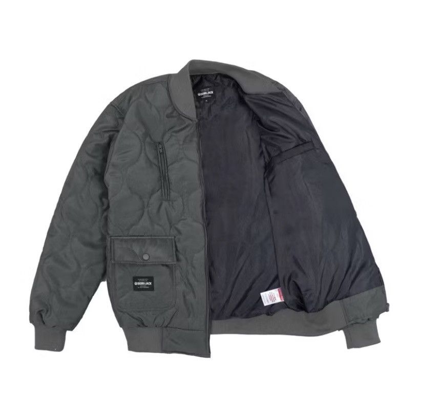 Other Bomber jacket quilting Dobby gray streetwear Size US M / EU 48-50 / 2 - 2 Thumbnail