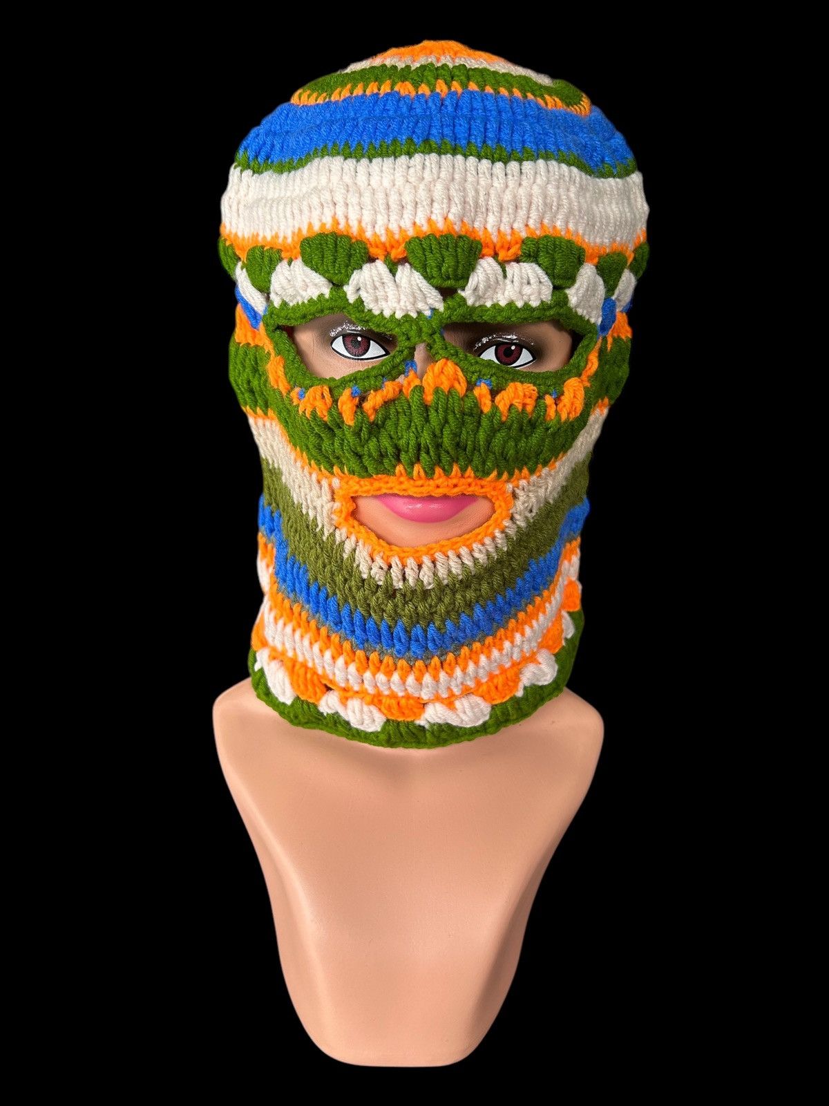Kapital Balaclava Masked Crochet Knitted Handmade Rare Size ONE SIZE - 1 Thumbnail