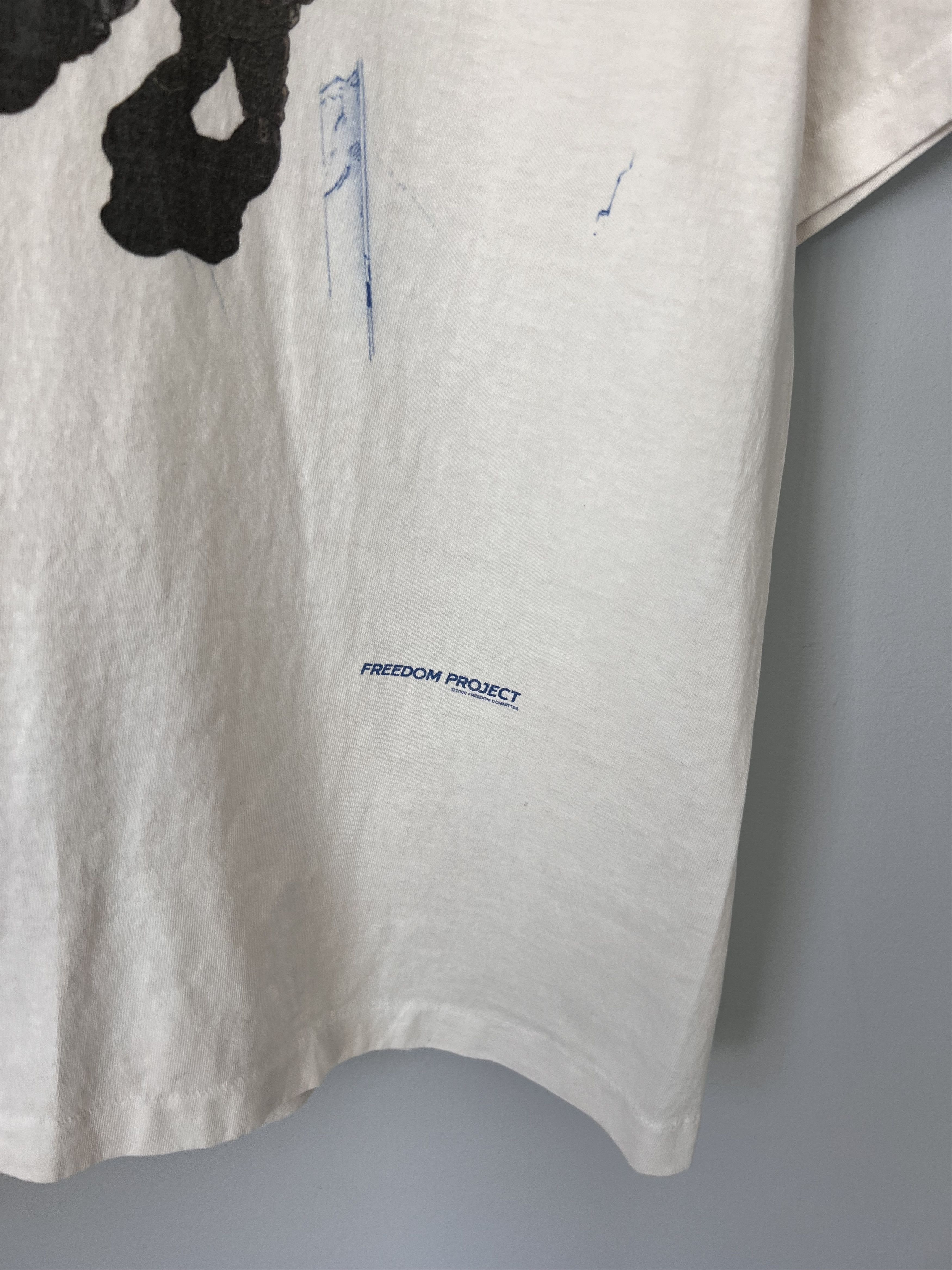 Saint Michael Saint Michael Freedom Bike Tee in White Size US XL / EU 56 / 4 - 3 Thumbnail