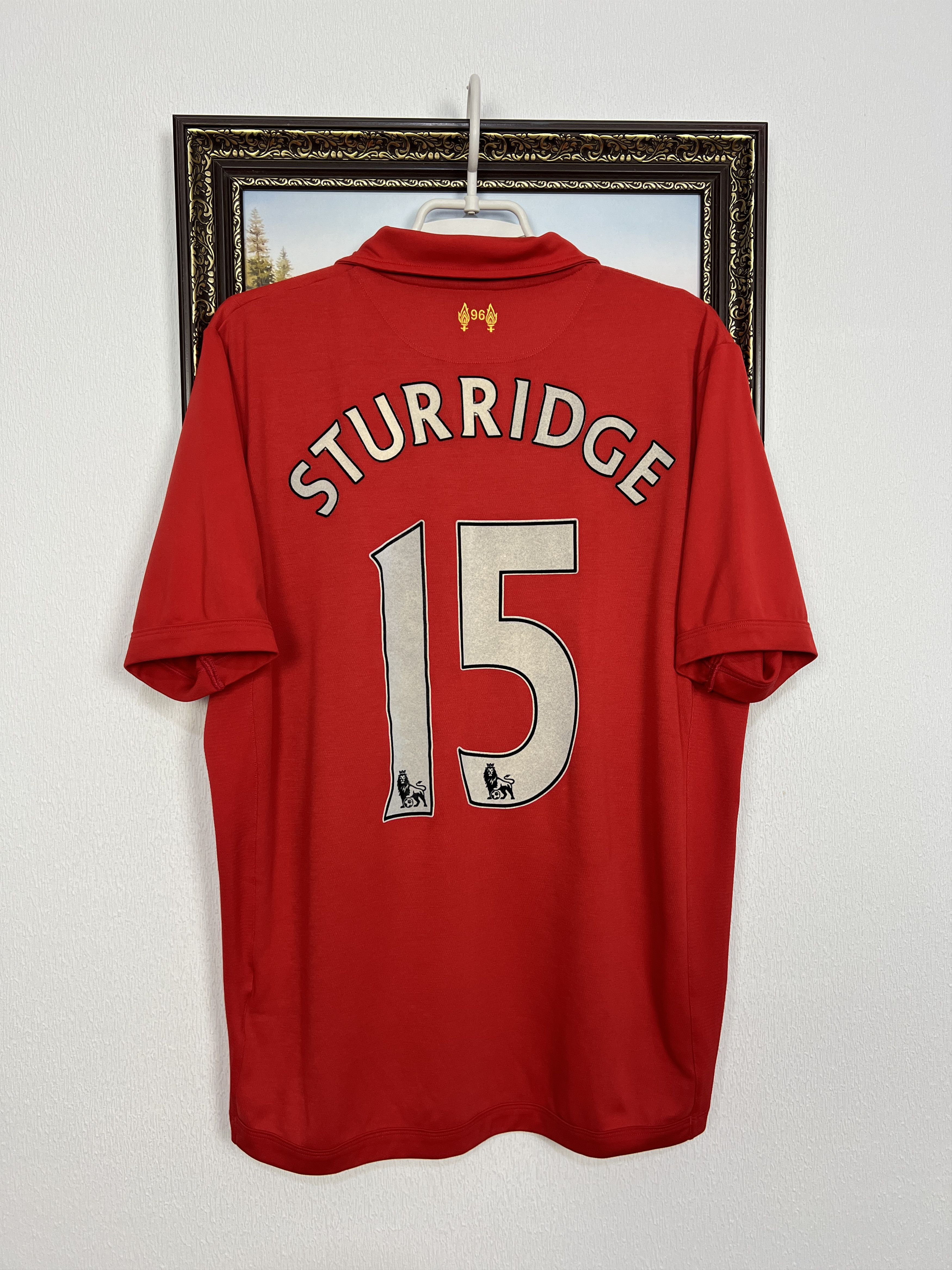 Vintage Liverpool Special football shirt Soccer #15 Sturridge Jersey Size US L / EU 52-54 / 3 - 1 Thumbnail