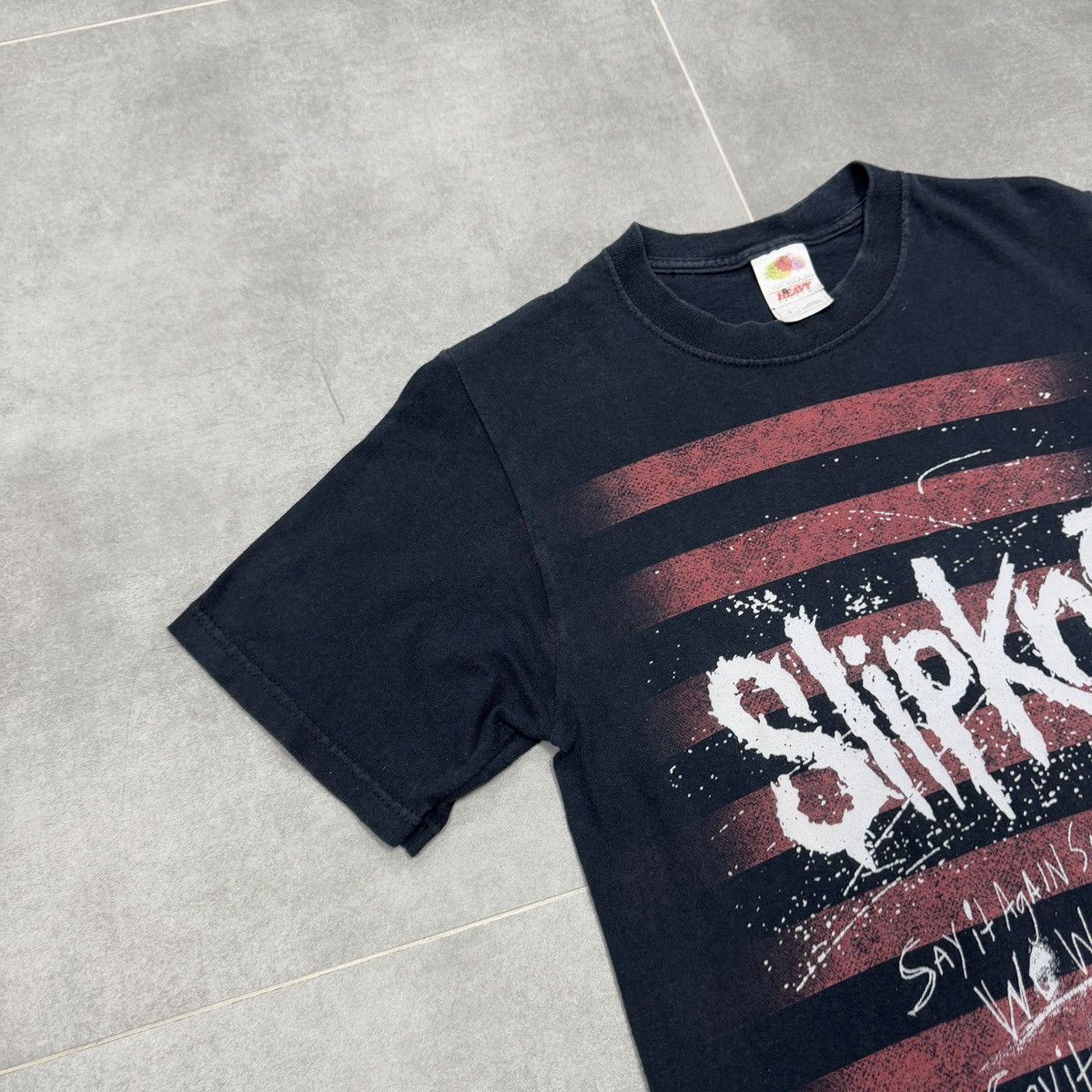 Band Tees × Slipknot × Vintage Vintage Slipknot Say it Again T-Shirt Size S Size US S / EU 44-46 / 1 - 3 Thumbnail