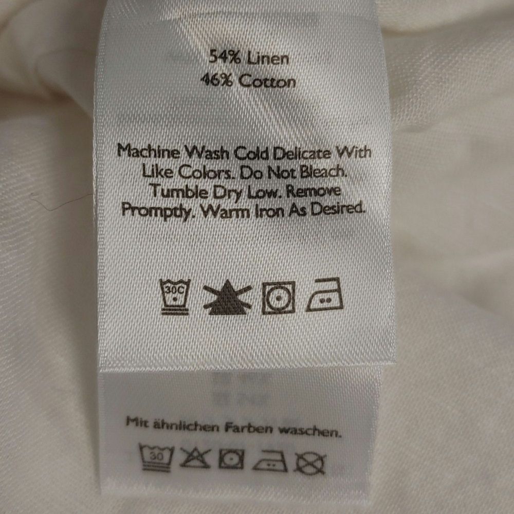 Eddie Bauer Eddie Bauer Women's M White LongSleeve Collar Bttn Dwn Tunic Size M / US 6-8 / IT 42-44 - 4 Thumbnail