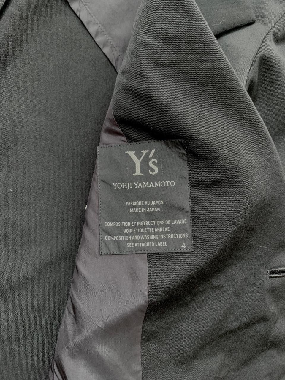 Yohji Yamamoto FREE TAX! Ys Minimalist Wool Blazer Jacket Size US S / EU 44-46 / 1 - 10 Thumbnail