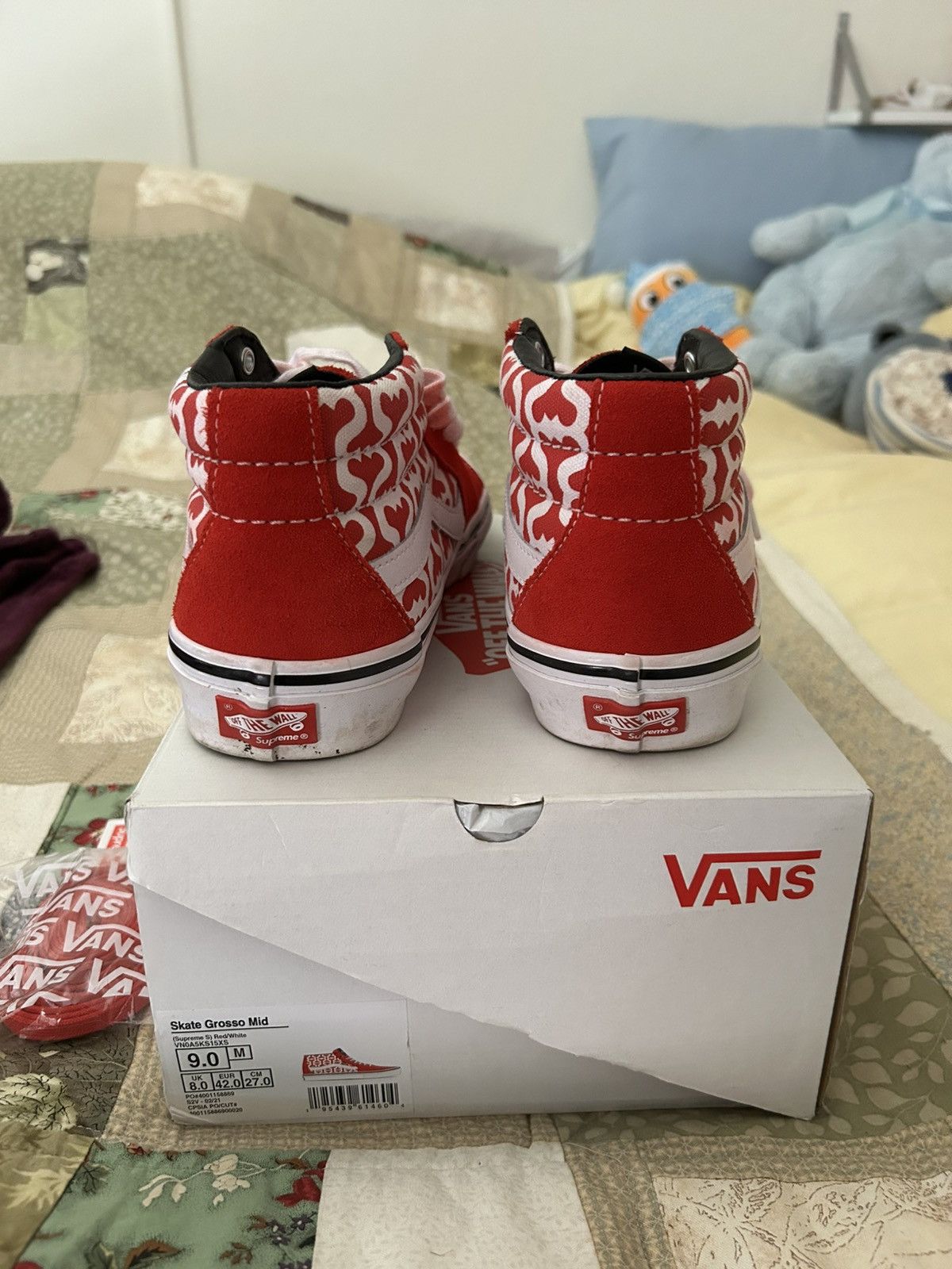 Vans Vans x Supreme Grosso Sk8 Size US 8.5 / EU 41-42 - 5 Thumbnail