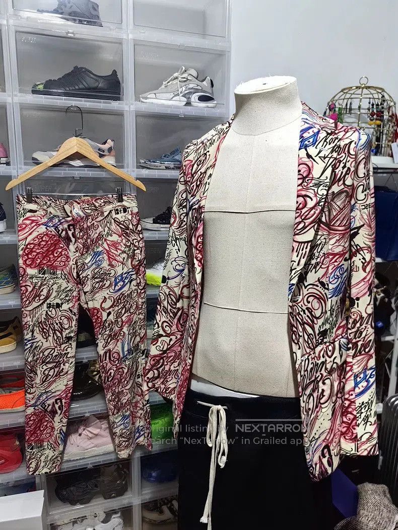 Comme des Garcons Comme des Garçons Psychedelic Graffiti Suit. Size US M / EU 48-50 / 2 - 5 Thumbnail