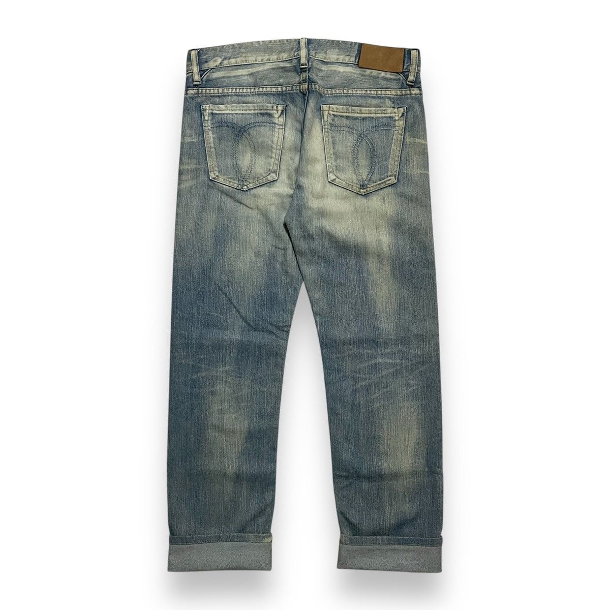Japanese Brand ORIGINAL NEW YORK PARIS SELVEDGE JEANS DENIM Size US 30 / EU 46 - 5 Thumbnail