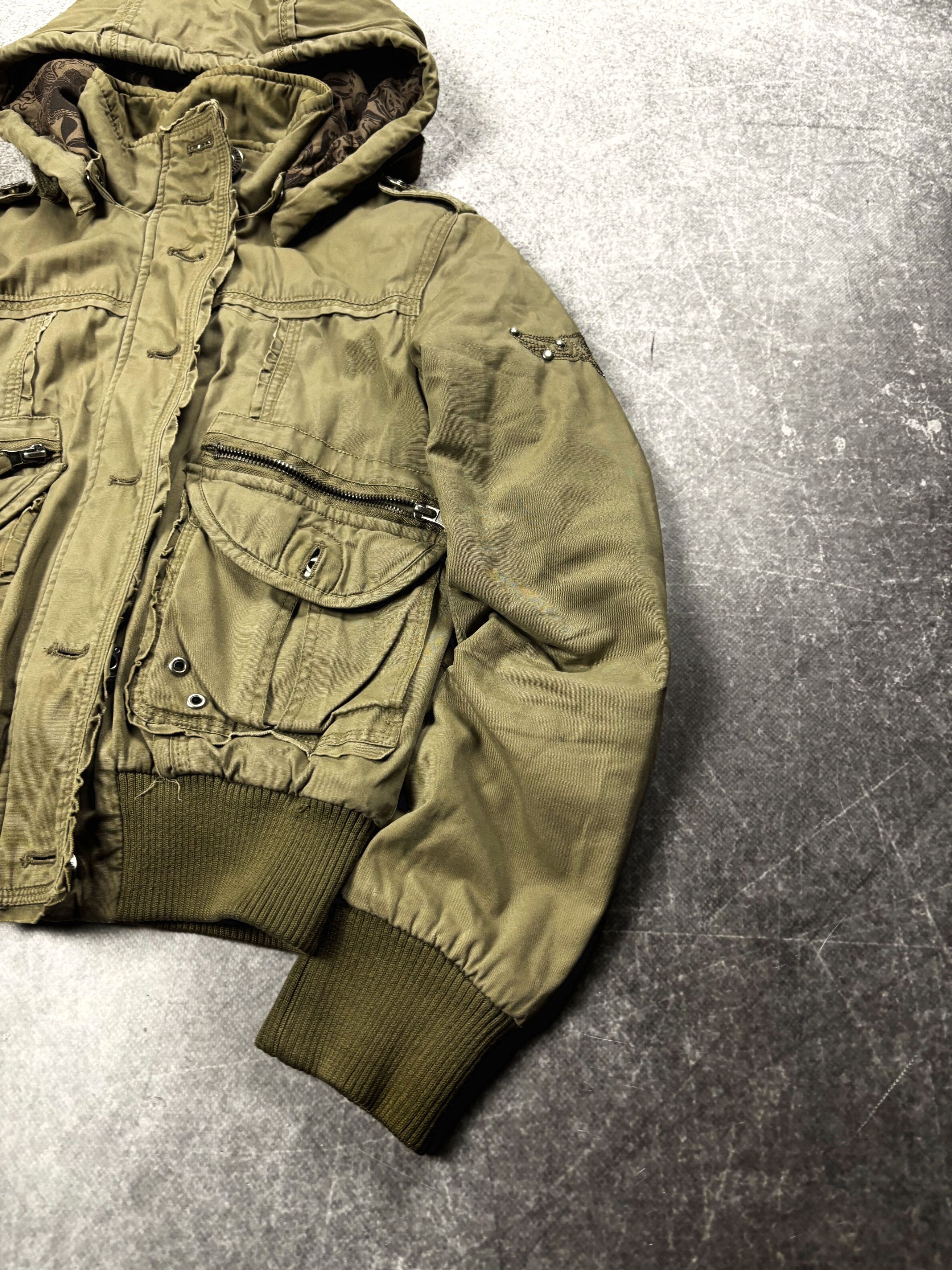 Japanese Brand Vintage Military Field Jacket Utility Streetwear 90s Y2K Size US S / EU 44-46 / 1 - 4 Thumbnail