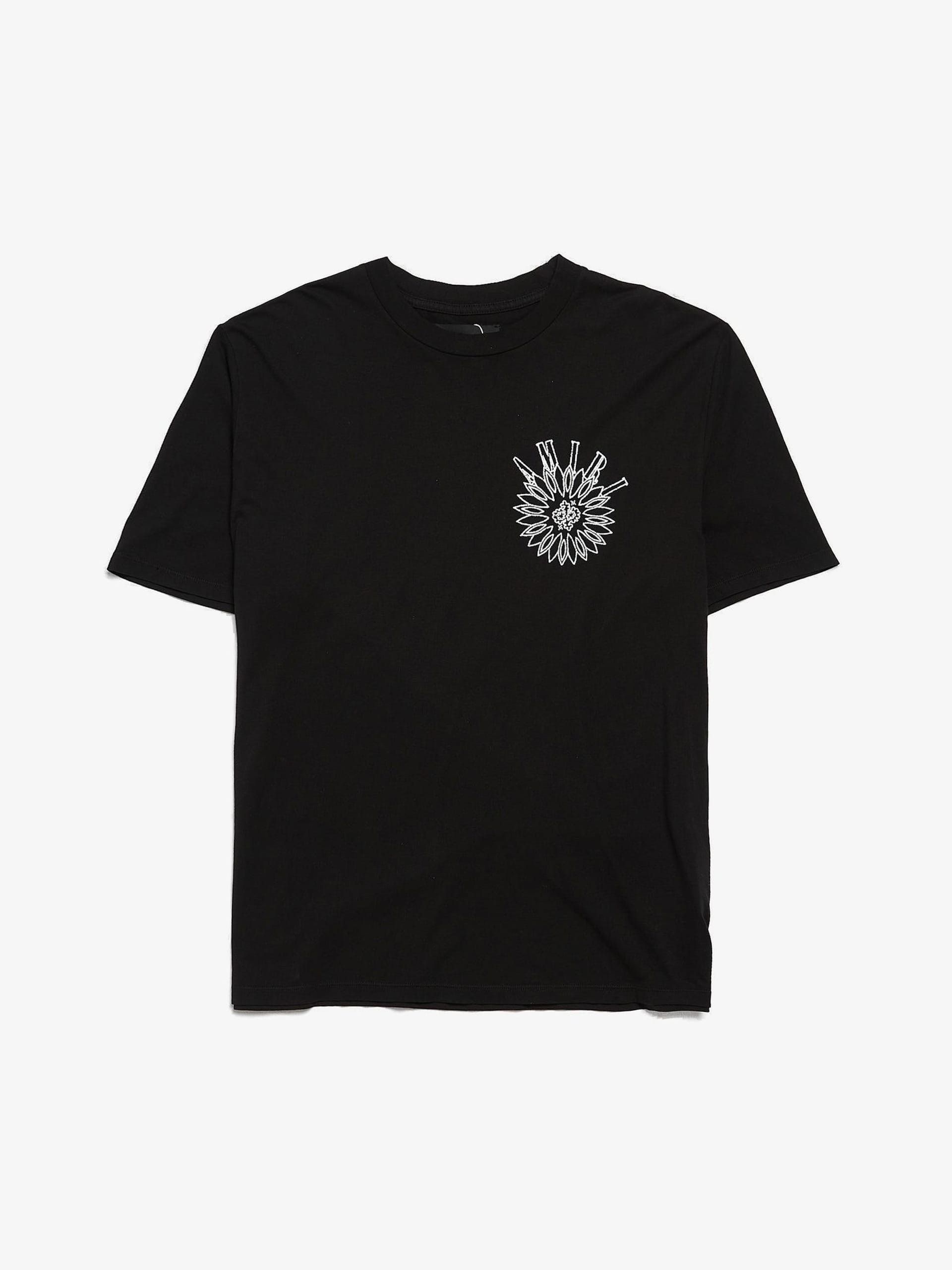 Amiri Black Cotton Printed T-Shirt Size US L / EU 52-54 / 3 - 1 Thumbnail